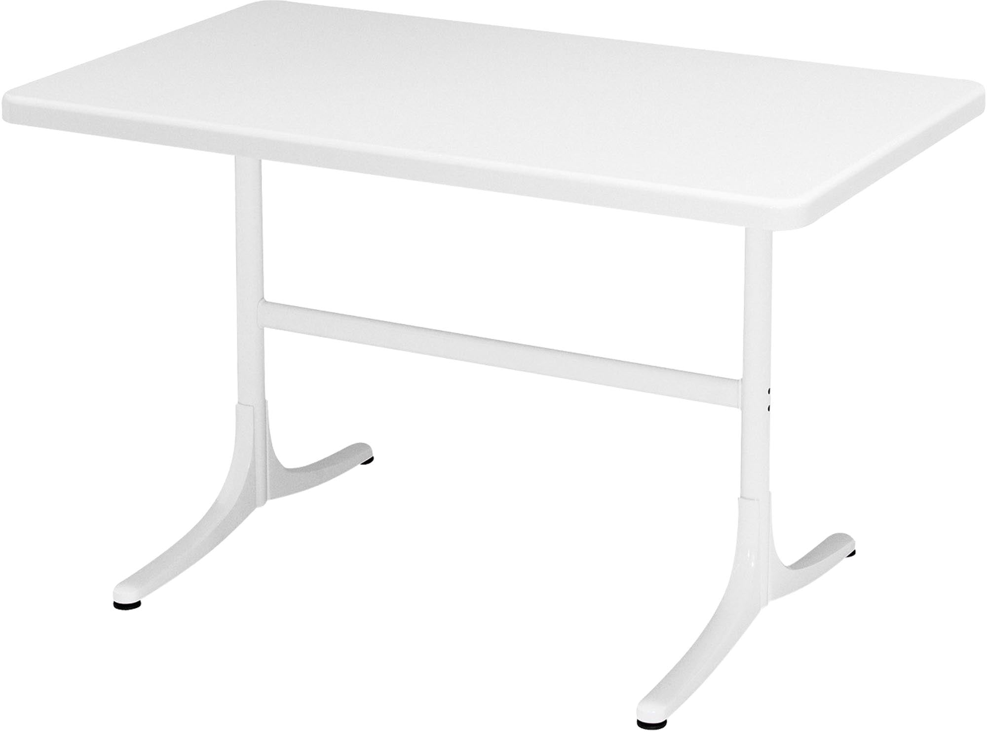 Fiberglastisch Schaffhausen: Hochwertiger Gartentisch mit kratzfester Oberfläche, stabilen Füßen und individueller Gestaltung für jeden Außenbereich.