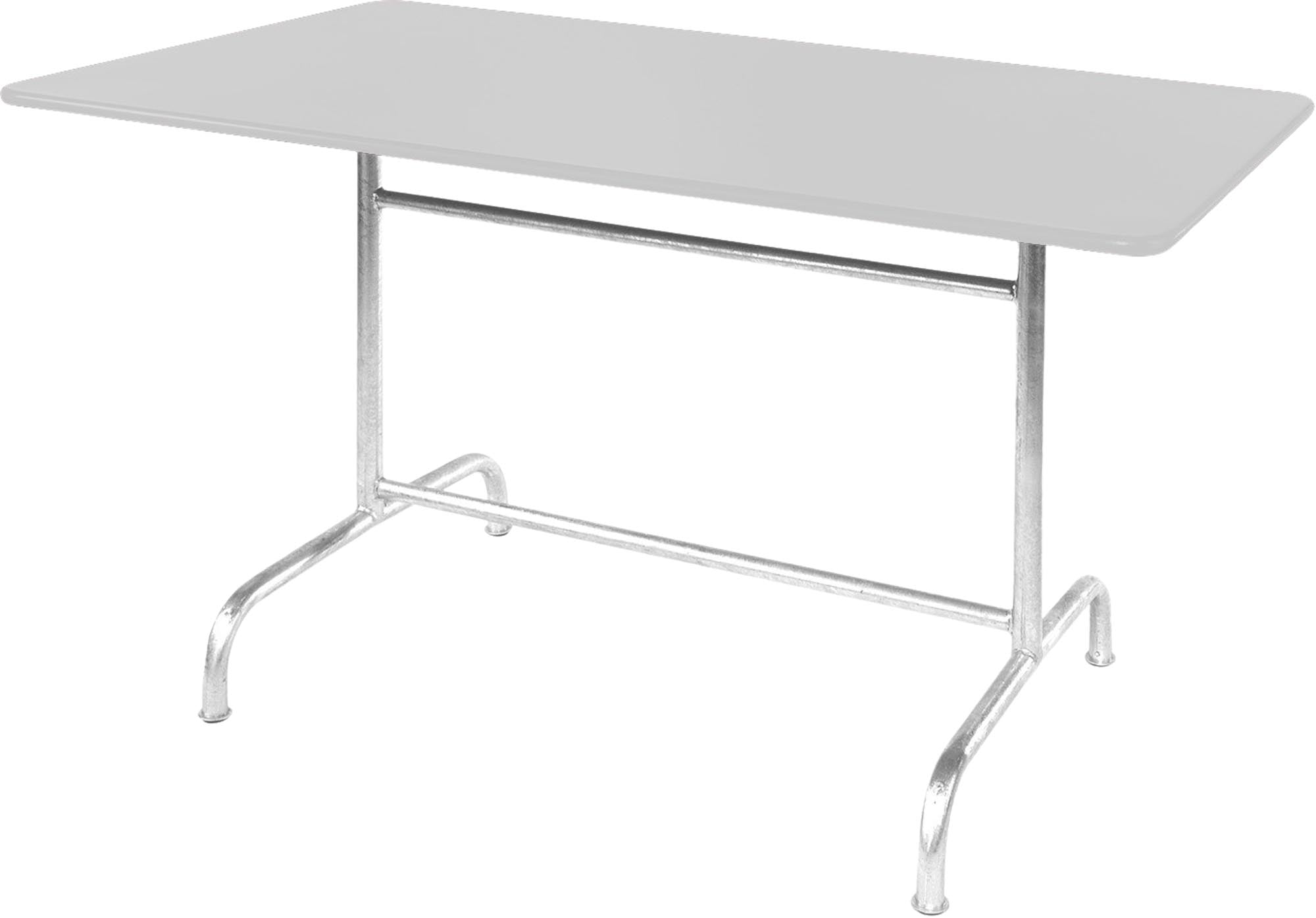 Rigi Metall-Gartentisch 140x80 klappbar in Weiss präsentiert im Onlineshop von KAQTU Design AG. Gartentisch ist von Schaffner