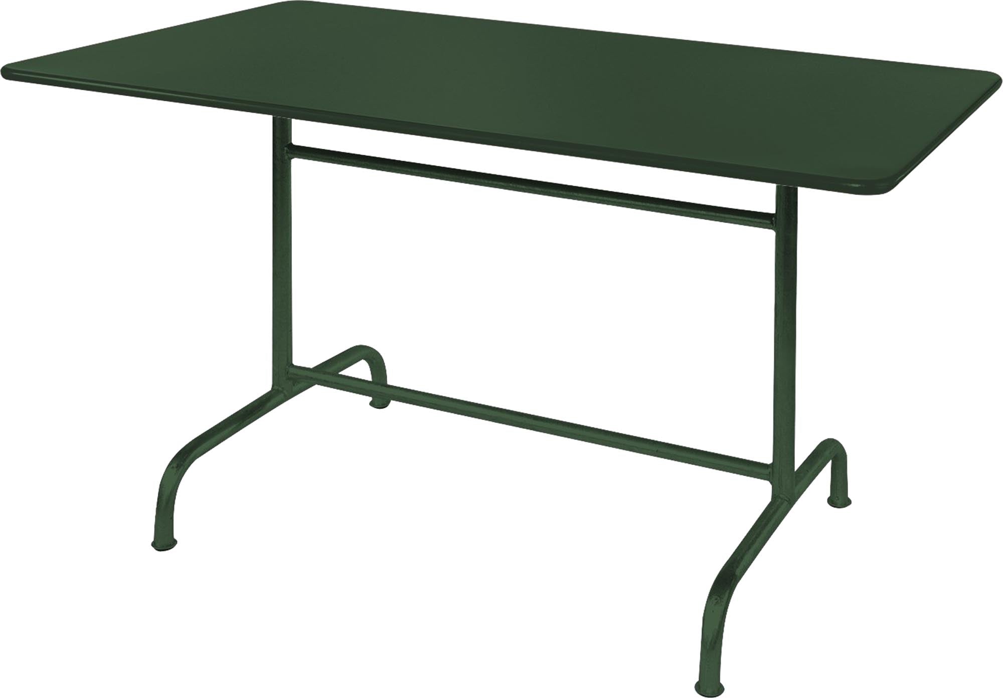 Rigi Metall-Gartentisch 240x80 klappbar in Tannengrün präsentiert im Onlineshop von KAQTU Design AG. Gartentisch ist von Schaffner