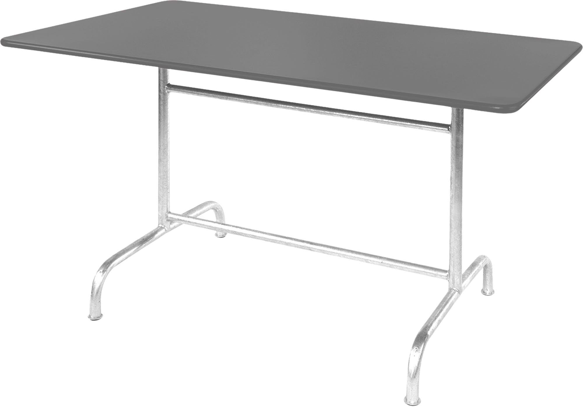 Rigi Metall-Gartentisch 240x80 klappbar in Alusilber präsentiert im Onlineshop von KAQTU Design AG. Gartentisch ist von Schaffner