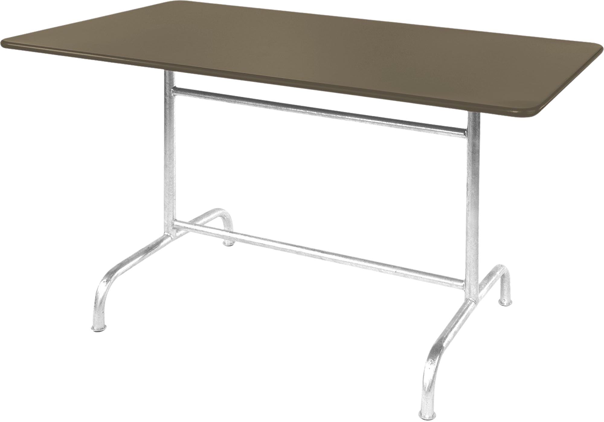 Rigi Metall-Gartentisch 240x80 klappbar in Champagner präsentiert im Onlineshop von KAQTU Design AG. Gartentisch ist von Schaffner