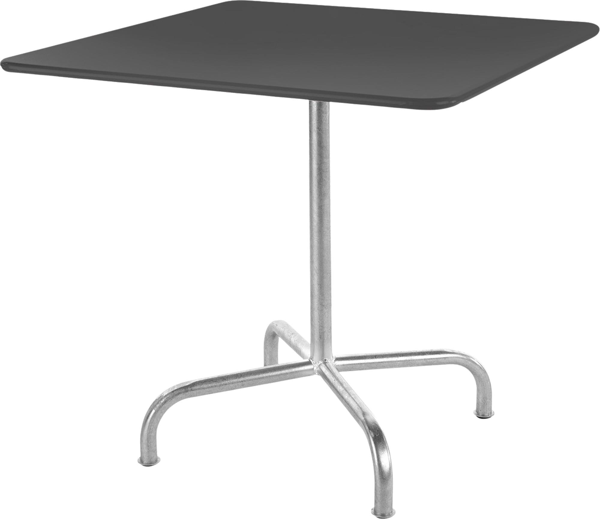 Rigi Metall-Gartentisch 70x70 klappbar in Graphit präsentiert im Onlineshop von KAQTU Design AG. Gartentisch ist von Schaffner