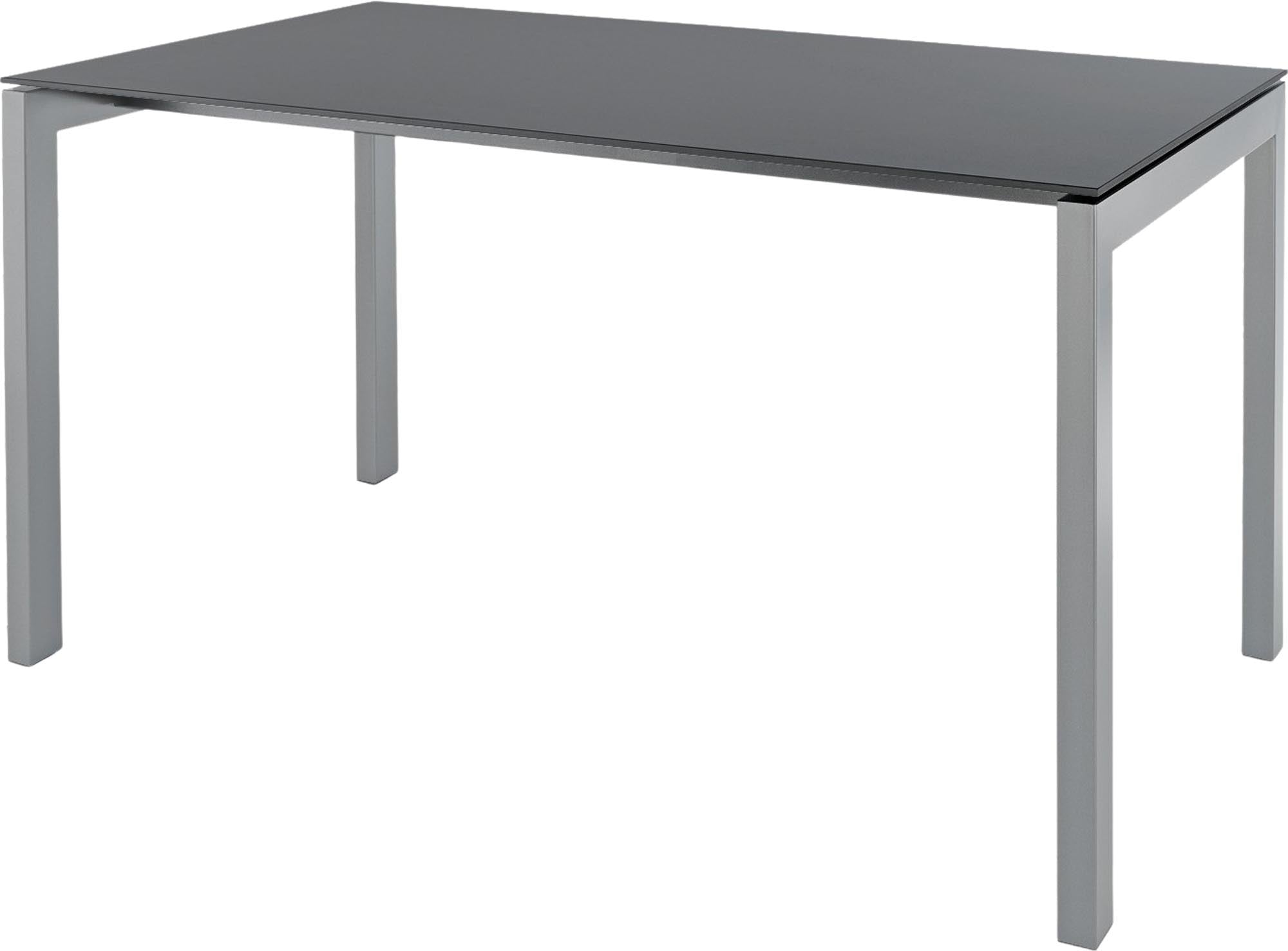 Luzern Glasfaser-Gartentisch 140x80 in Graphit präsentiert im Onlineshop von KAQTU Design AG. Gartentisch ist von Schaffner