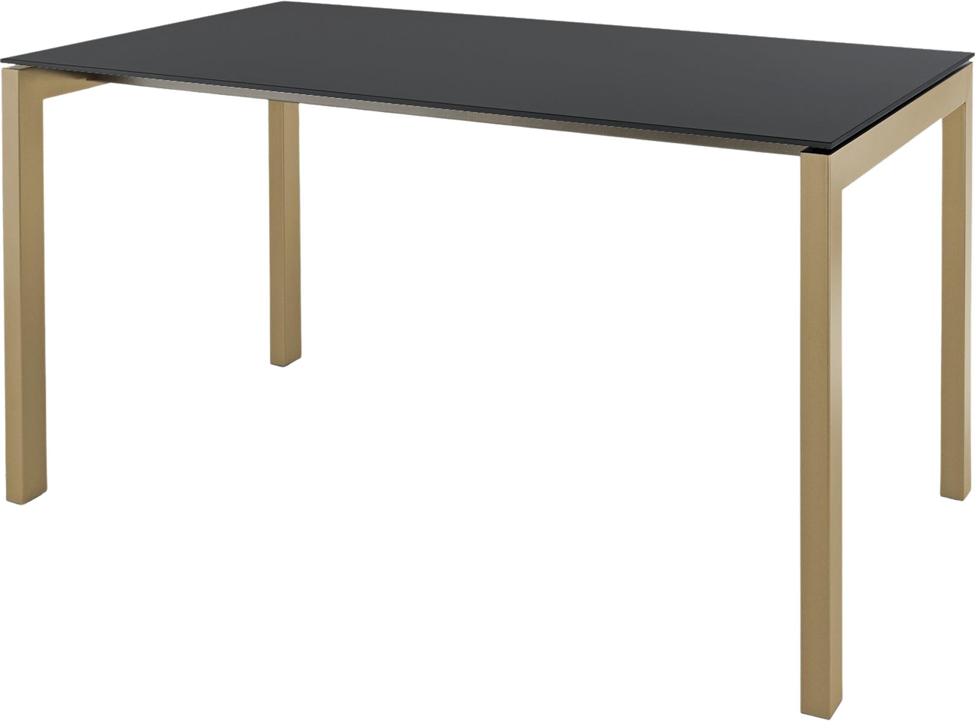 Luzern Glasfaser-Gartentisch 140x80 in Anthrazit präsentiert im Onlineshop von KAQTU Design AG. Gartentisch ist von Schaffner