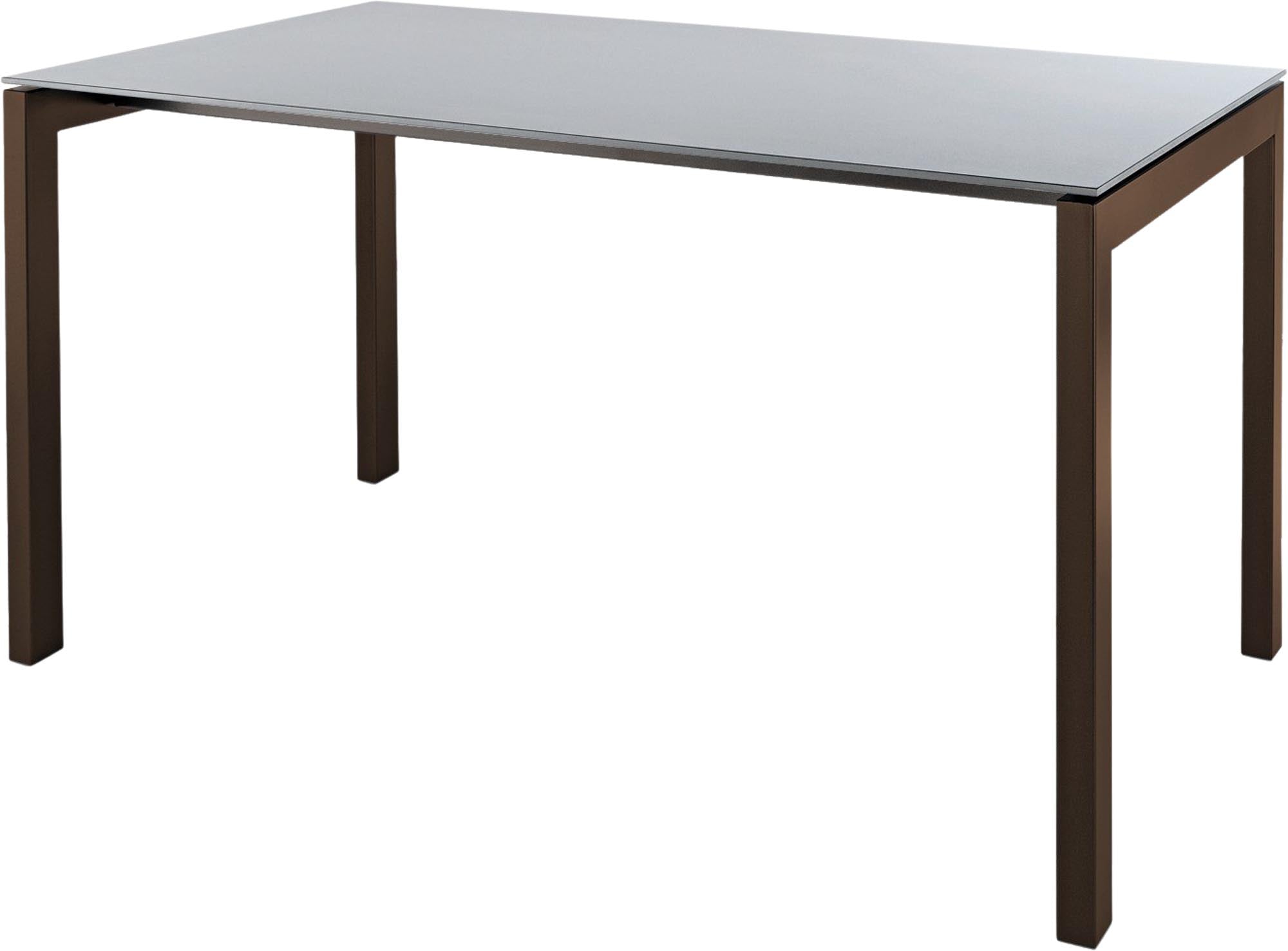 Eleganter Fiberglastisch Luzern 140x80 von Schaffner für Terrassen.