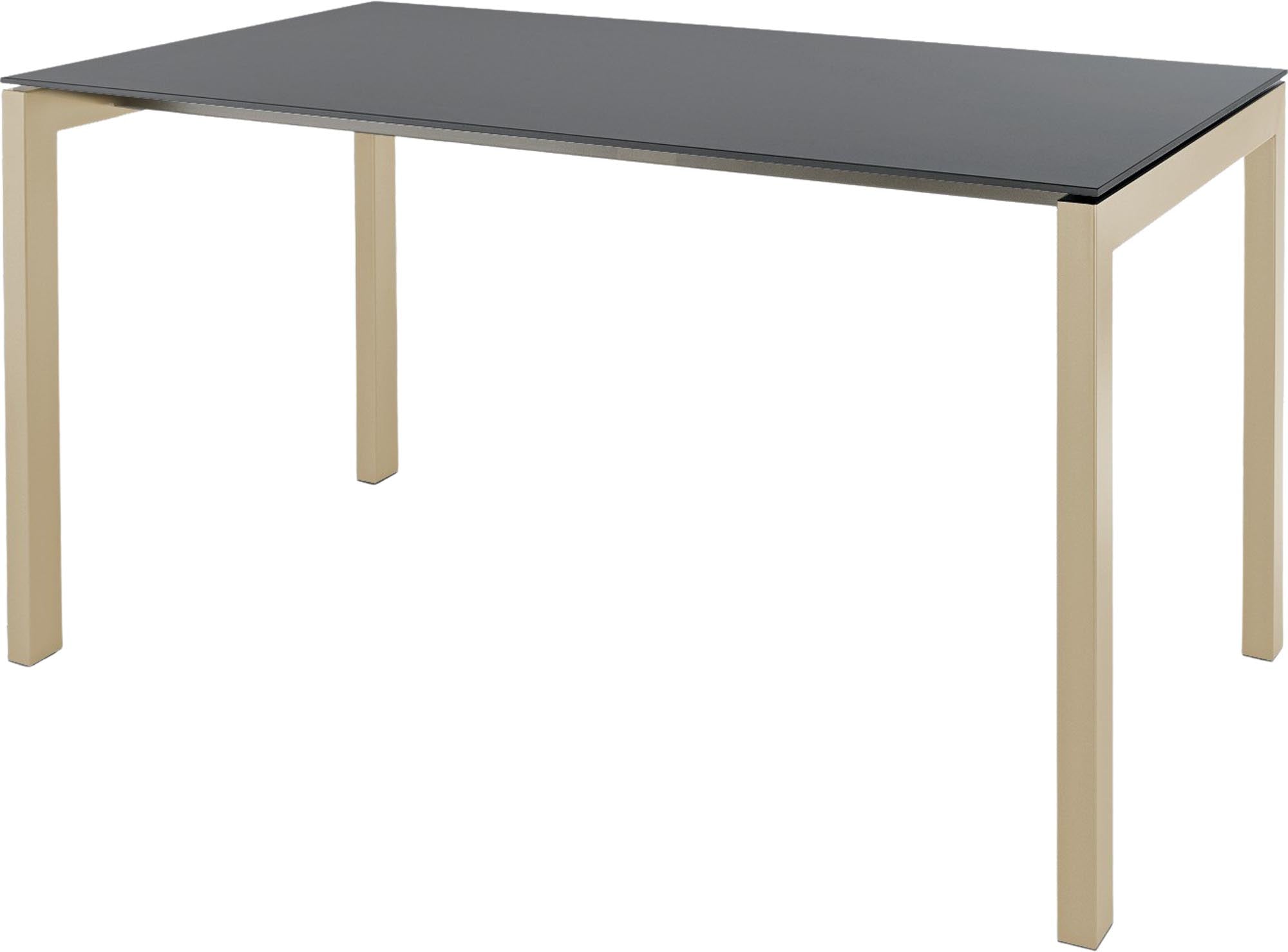 Luzern Glasfaser-Gartentisch 220x100 in Graphit präsentiert im Onlineshop von KAQTU Design AG. Gartentisch ist von Schaffner
