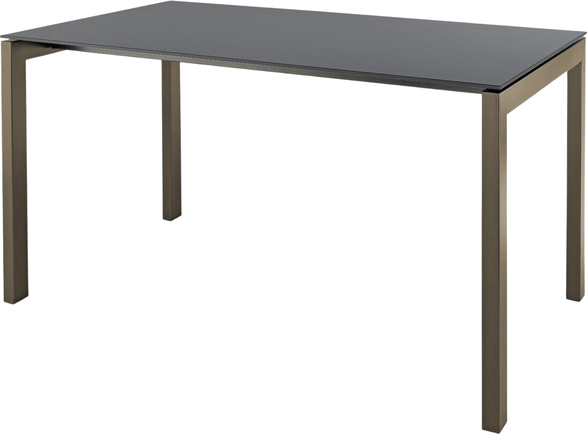 Luzern Glasfaser-Gartentisch 220x100 in Graphit präsentiert im Onlineshop von KAQTU Design AG. Gartentisch ist von Schaffner