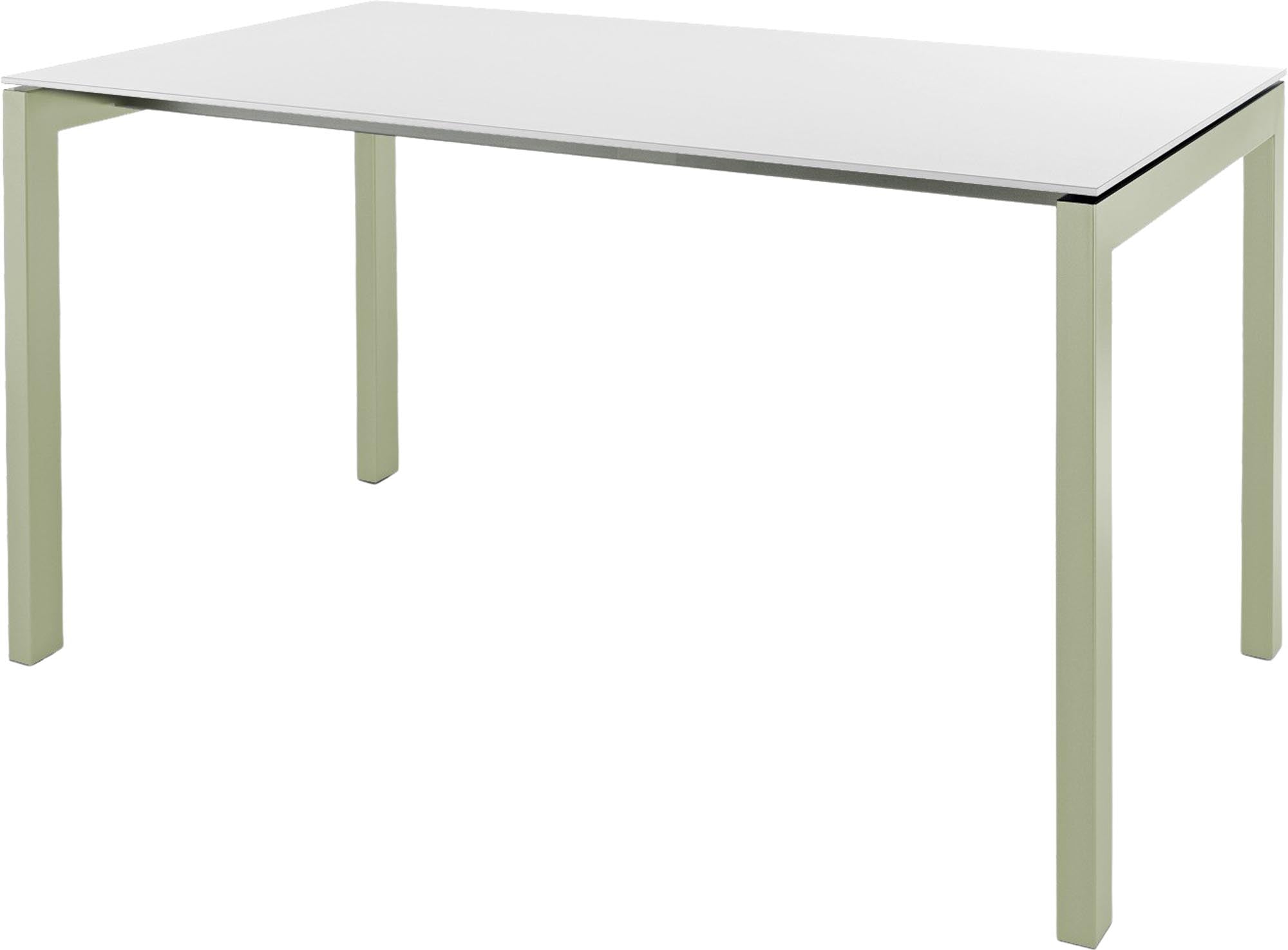 Luzern Glasfaser-Gartentisch 220x100 in Weiss präsentiert im Onlineshop von KAQTU Design AG. Gartentisch ist von Schaffner