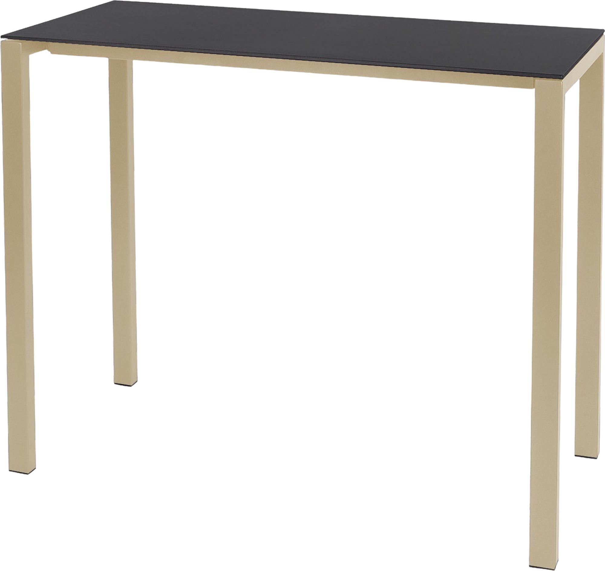 Luzern Glasfaser-Stehtisch Outdoor Decor 140x60 in Anthrazit präsentiert im Onlineshop von KAQTU Design AG. Hochtisch Outdoor ist von Schaffner