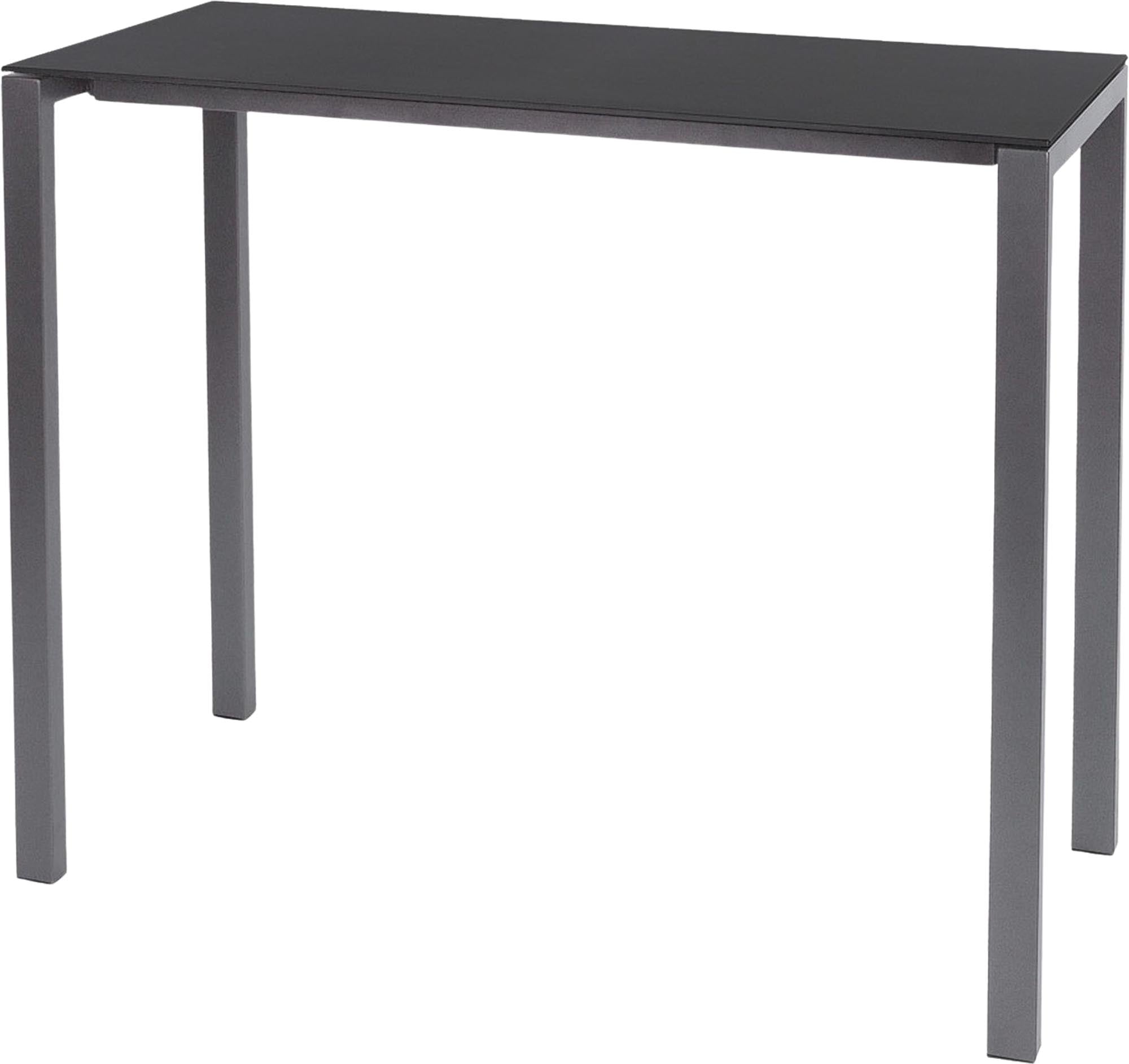 Der stilvolle Hochtisch Luzern von Schaffner – ideal für moderne Terrassen und gemütliche Zusammenkünfte im Freien.