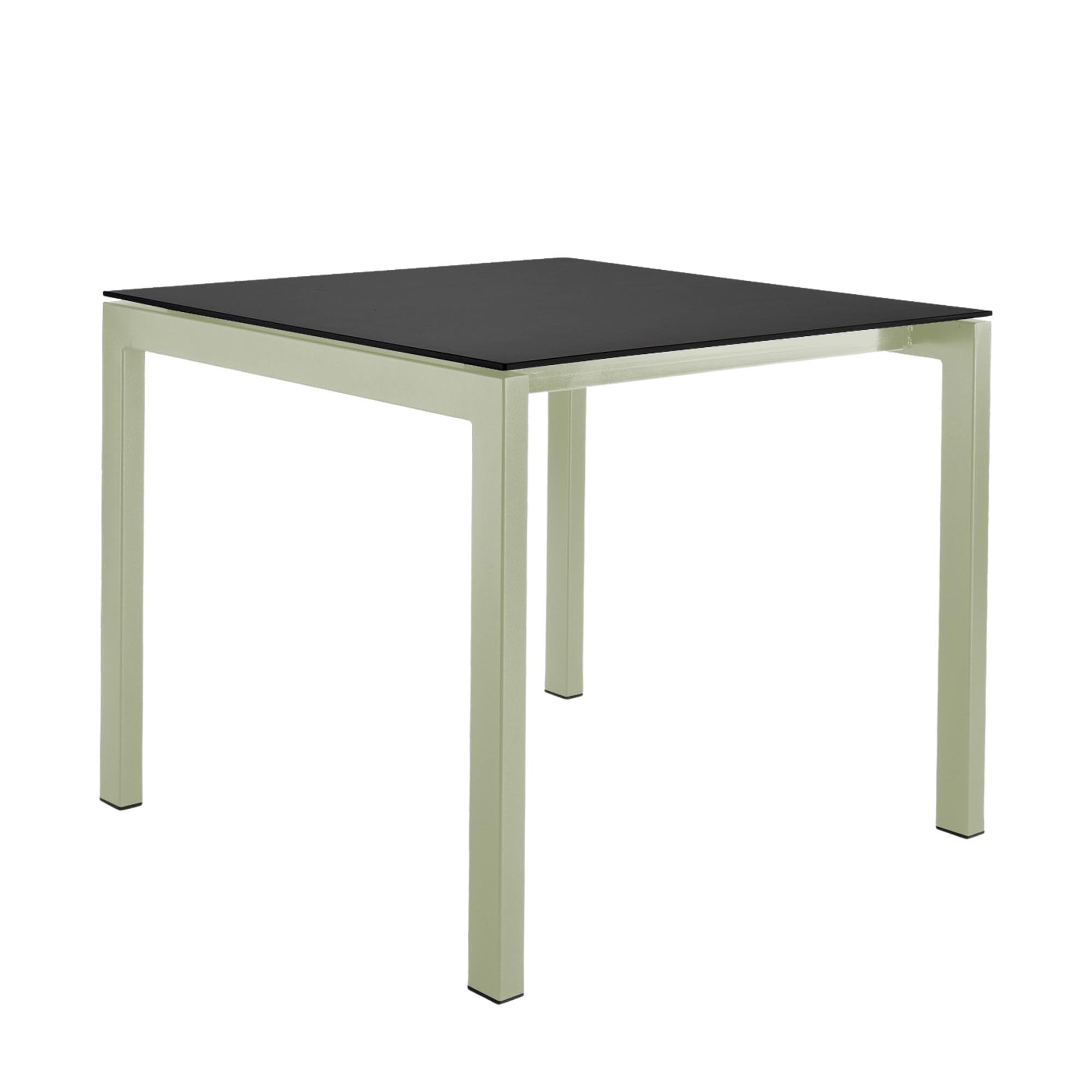Luzern Glasfaser-Gartentisch Decor 80x80 in Anthrazit präsentiert im Onlineshop von KAQTU Design AG. Gartentisch ist von Schaffner