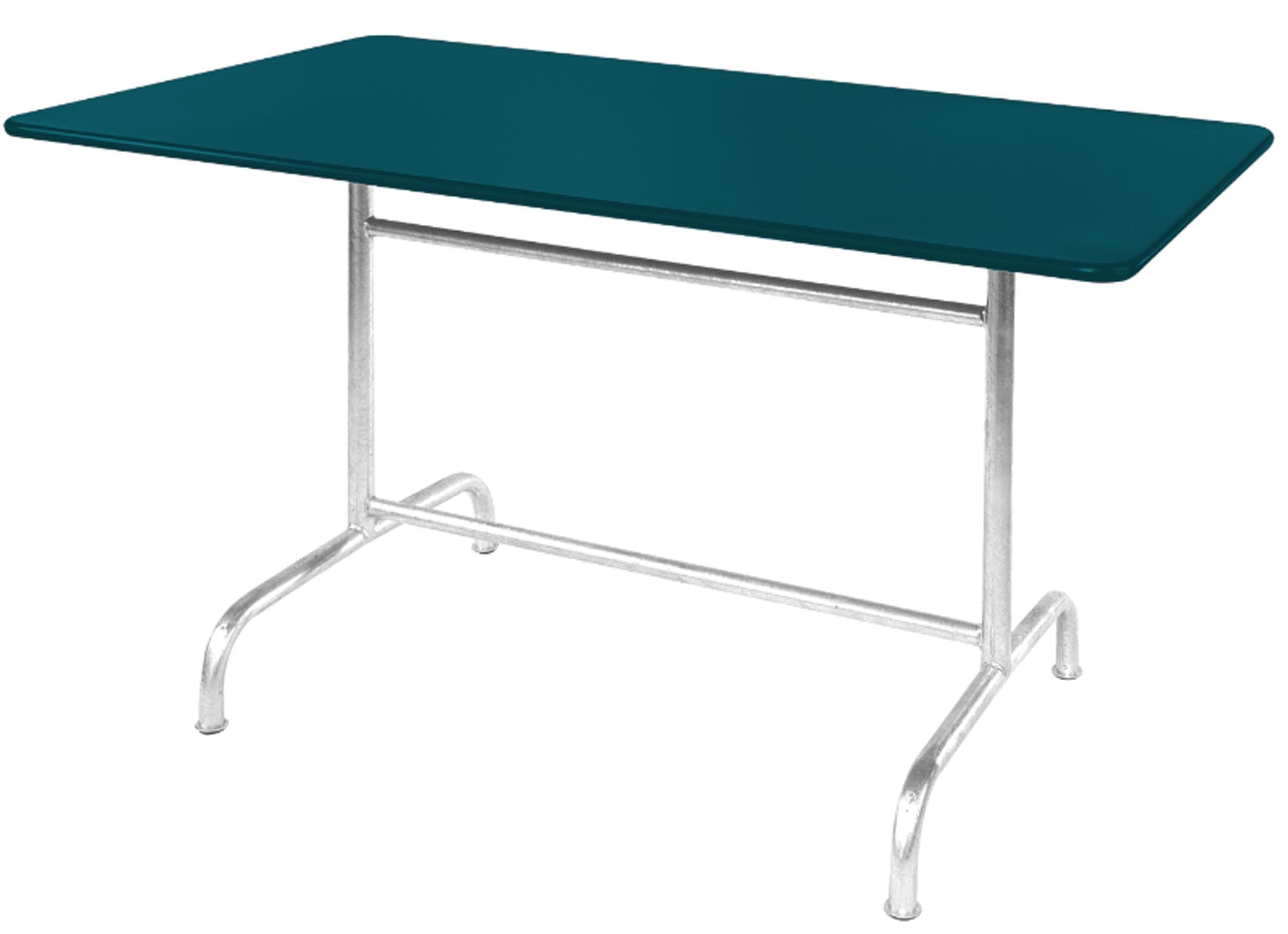 Rigi Metall-Gartentisch 180x80 klappbar in Kaliblau präsentiert im Onlineshop von KAQTU Design AG. Gartentisch ist von Schaffner