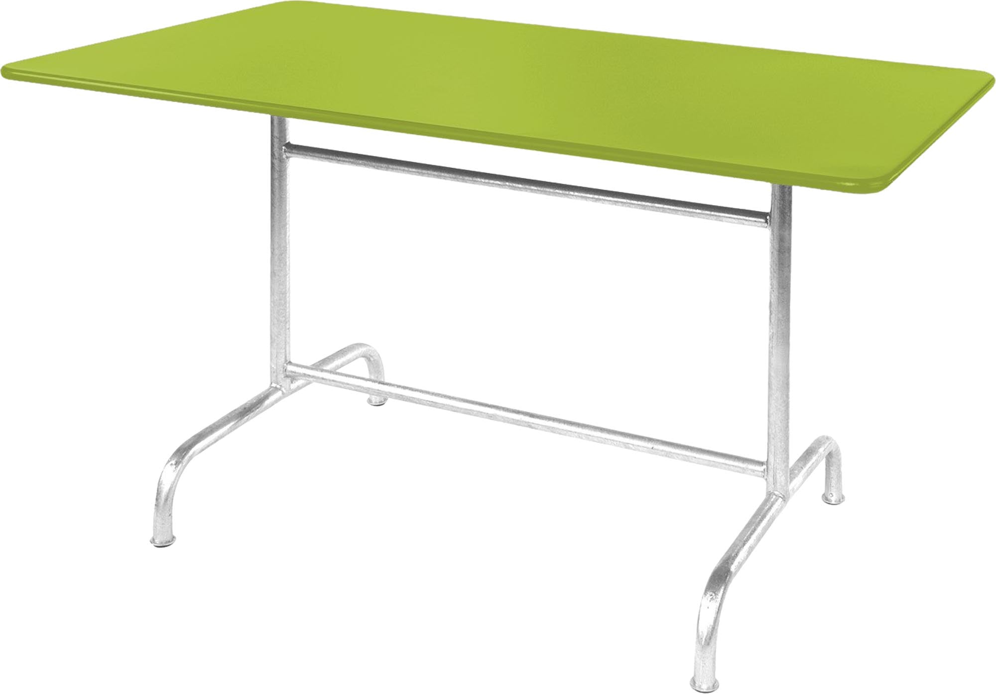 Rigi Metall-Gartentisch 180x80 klappbar in Hellgrün präsentiert im Onlineshop von KAQTU Design AG. Gartentisch ist von Schaffner