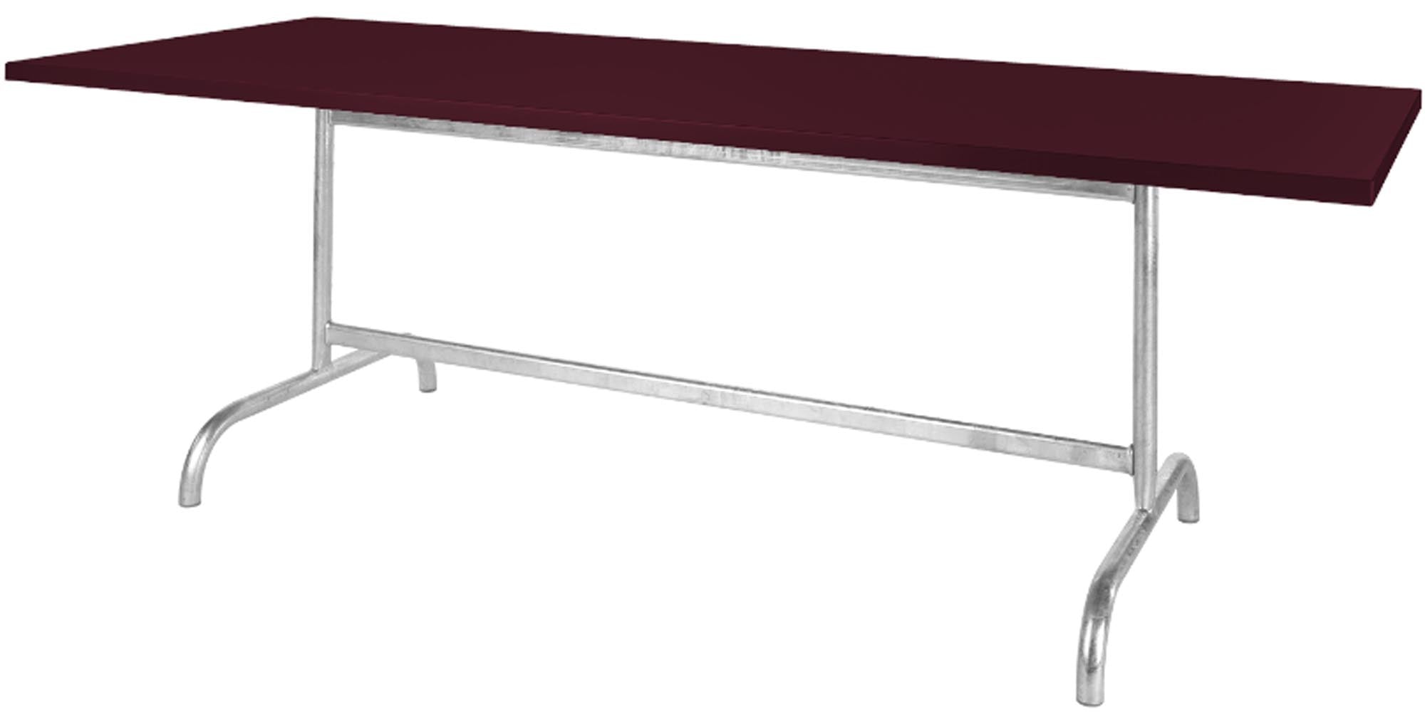Robuster, wetterfester Säntis Metall-Gartentisch 180x90 cm, klappbar, rostfrei, leicht zu transportieren – ideal für Garten, Balkon oder Terrasse. Schweizer Qualität.