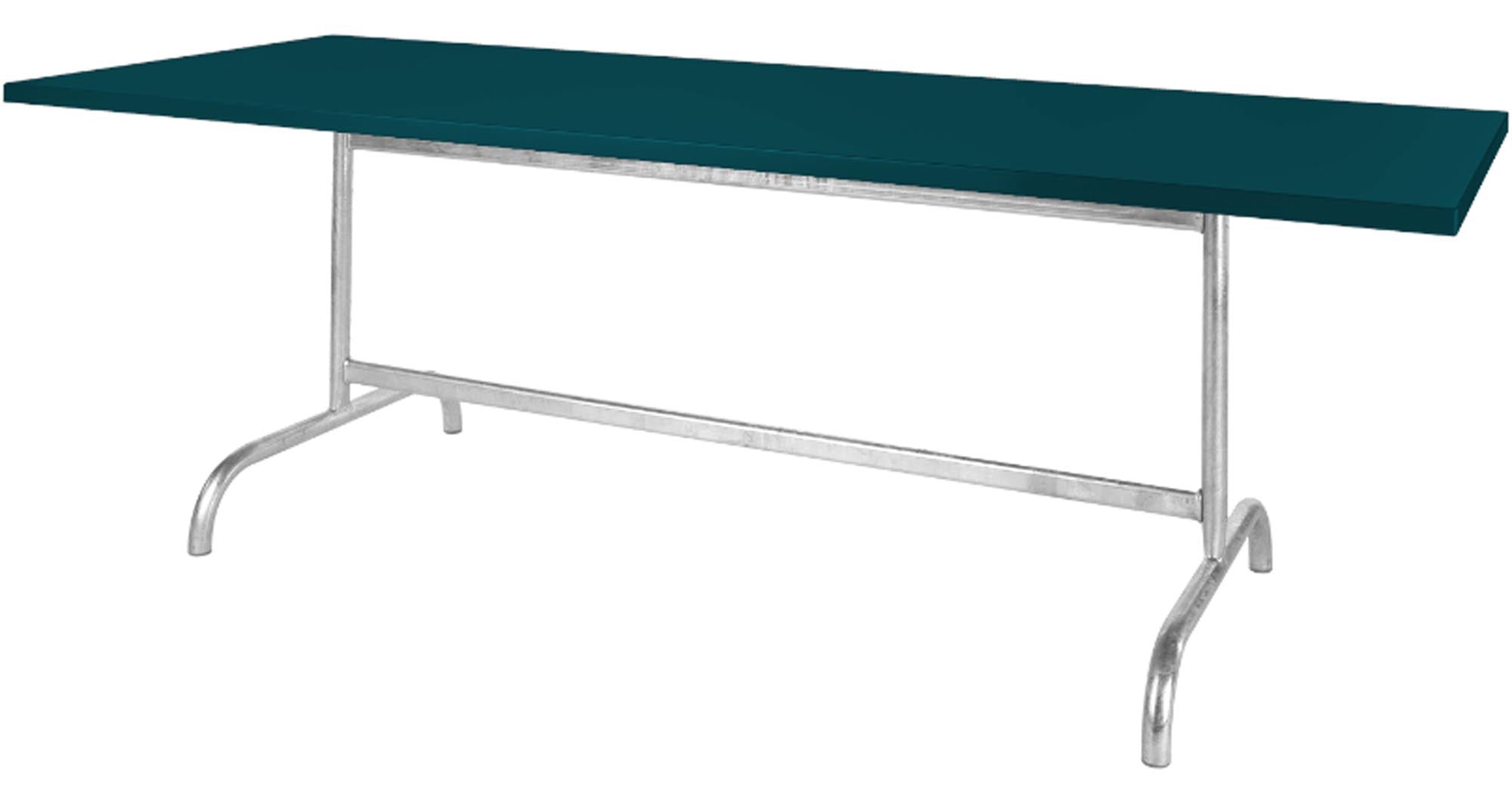 Säntis Metall-Gartentisch 180x90 klappbar in Kaliblau präsentiert im Onlineshop von KAQTU Design AG. Gartentisch ist von Schaffner