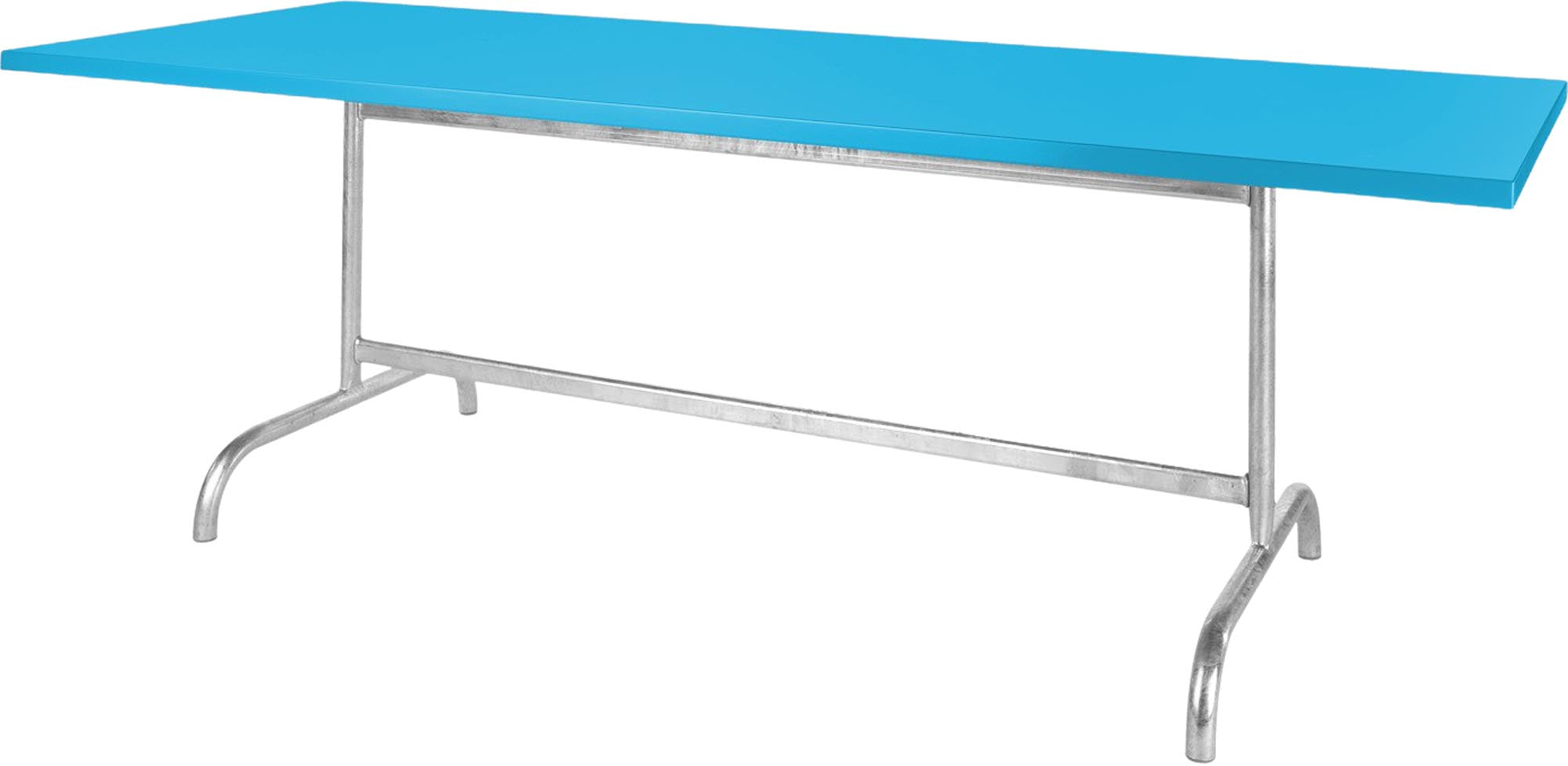 Säntis Metall-Gartentisch 180x90 klappbar in Türkis präsentiert im Onlineshop von KAQTU Design AG. Gartentisch ist von Schaffner