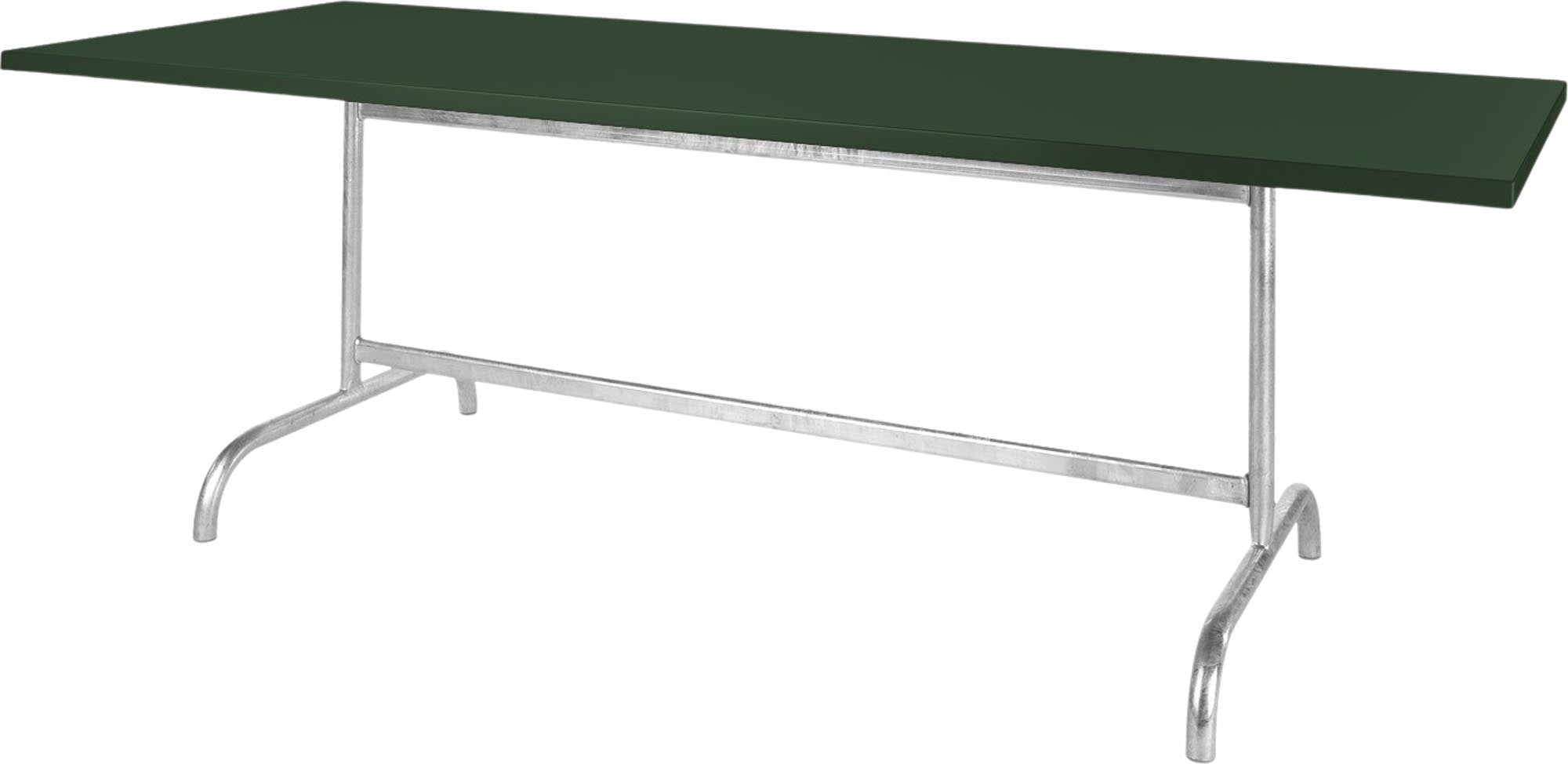 Säntis Metall-Gartentisch 180x90 klappbar in Tannengrün präsentiert im Onlineshop von KAQTU Design AG. Gartentisch ist von Schaffner