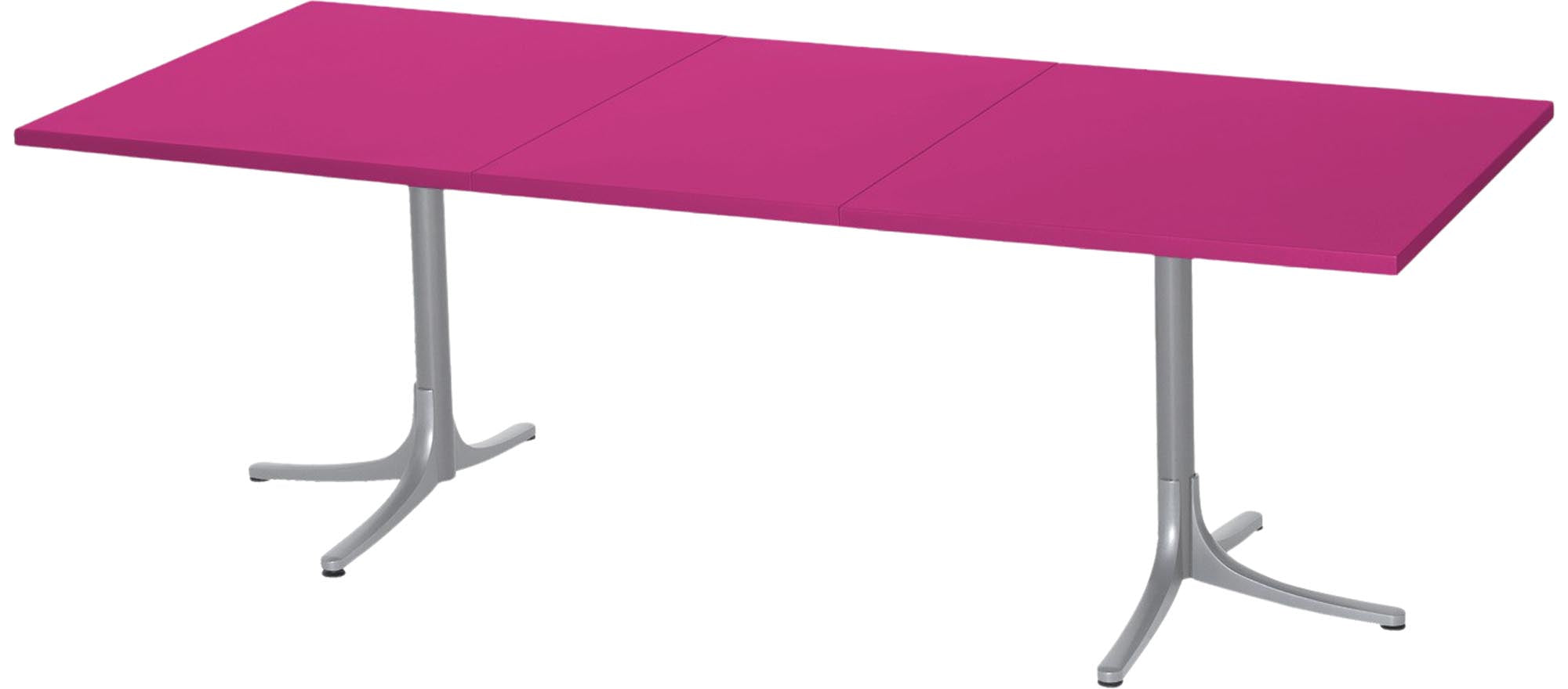 Entdecken Sie den ausziehbaren Metalltisch Arbon von Schaffner – perfekt für jeden Anlass und stilvolle Flexibilität in Ihrem Zuhause.