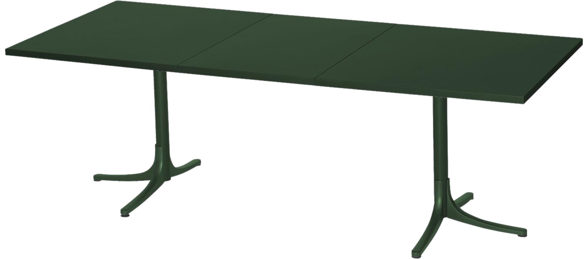 Metalltisch Arbon: Eleganz trifft Funktionalität, ausziehbar von Schaffner.