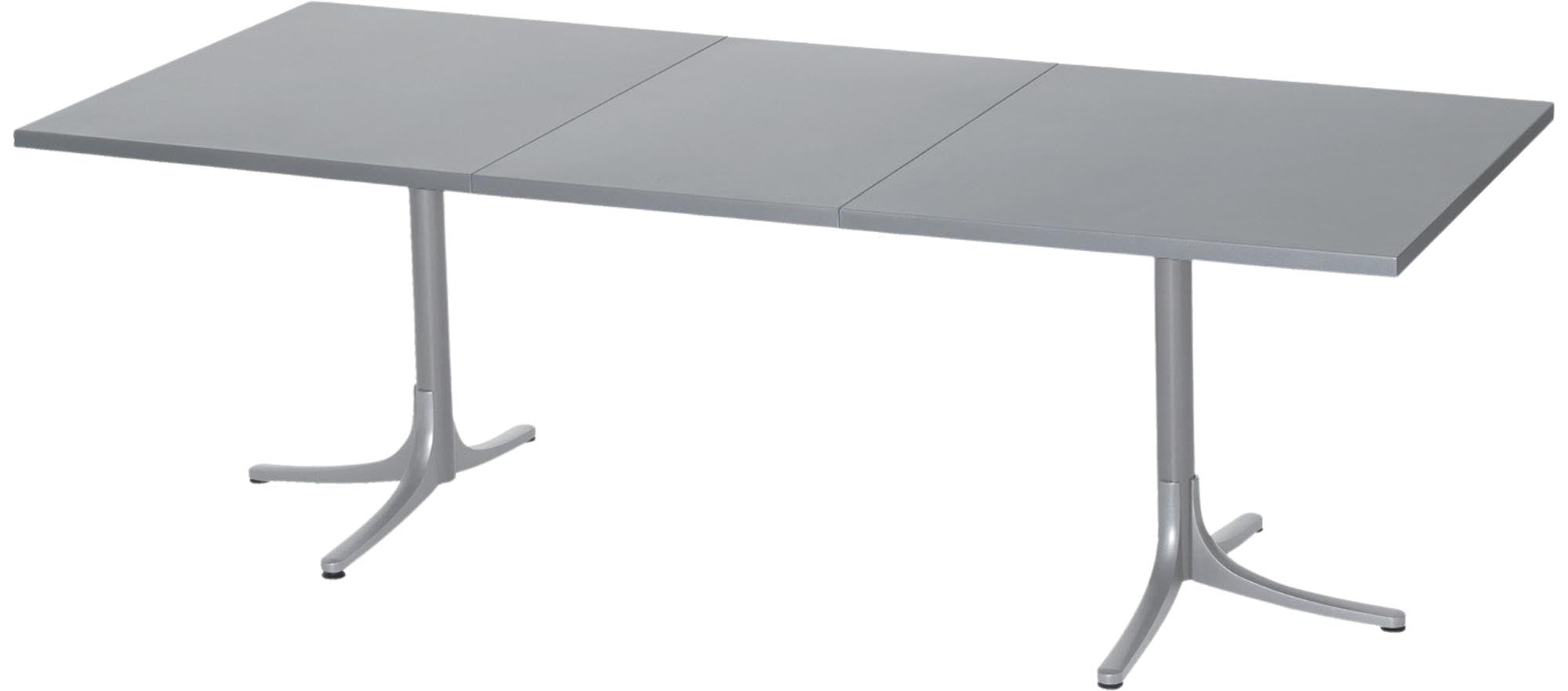 Metalltisch Arbon von Schaffner: Flexibel und stilvoll, ideal für jede Feier oder als Essplatz. Perfekt anpassbar für Ihre Bedürfnisse.