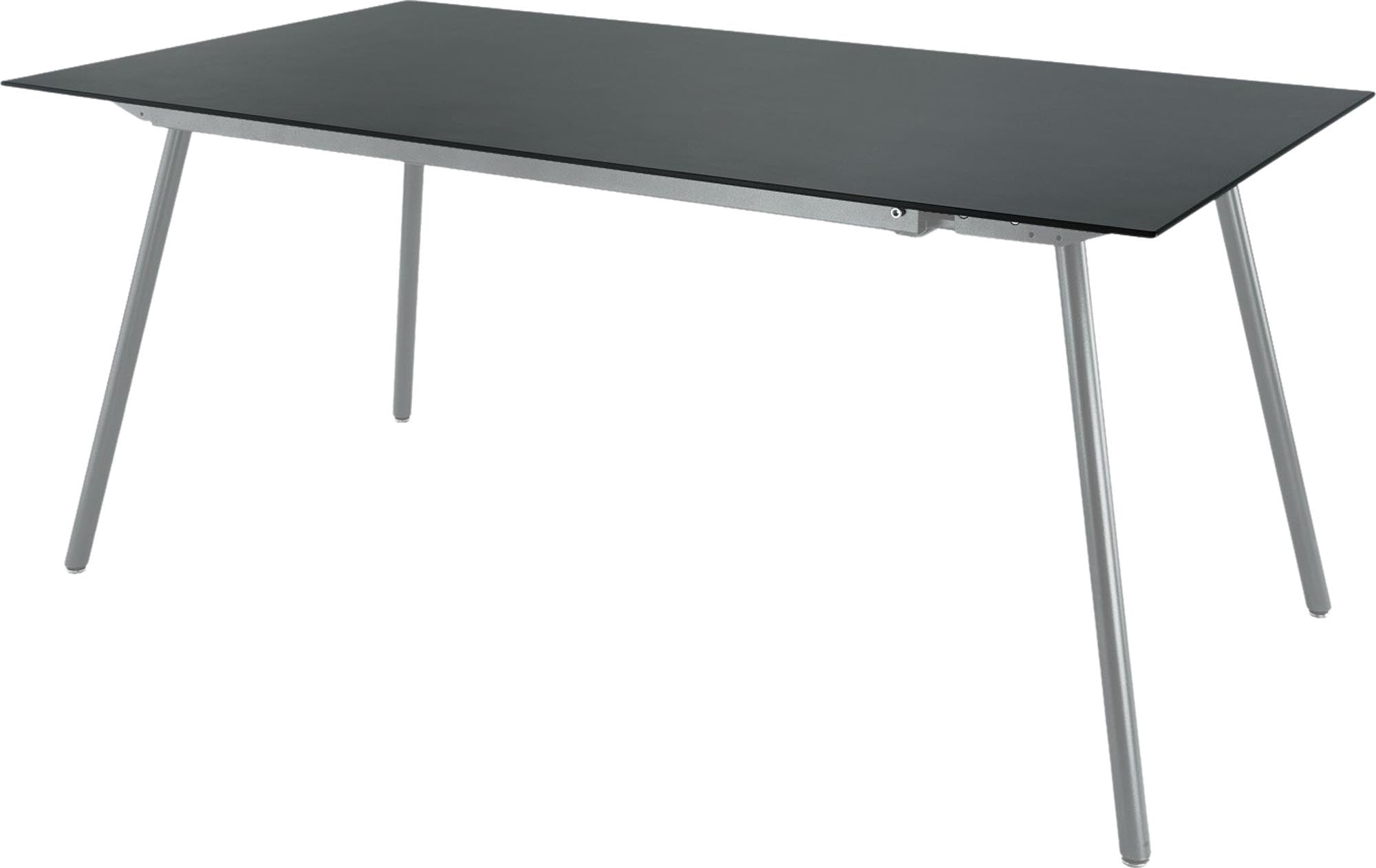Locarno Glasfaser-Gartentisch 160x90 in Graphit präsentiert im Onlineshop von KAQTU Design AG. Gartentisch ist von Schaffner