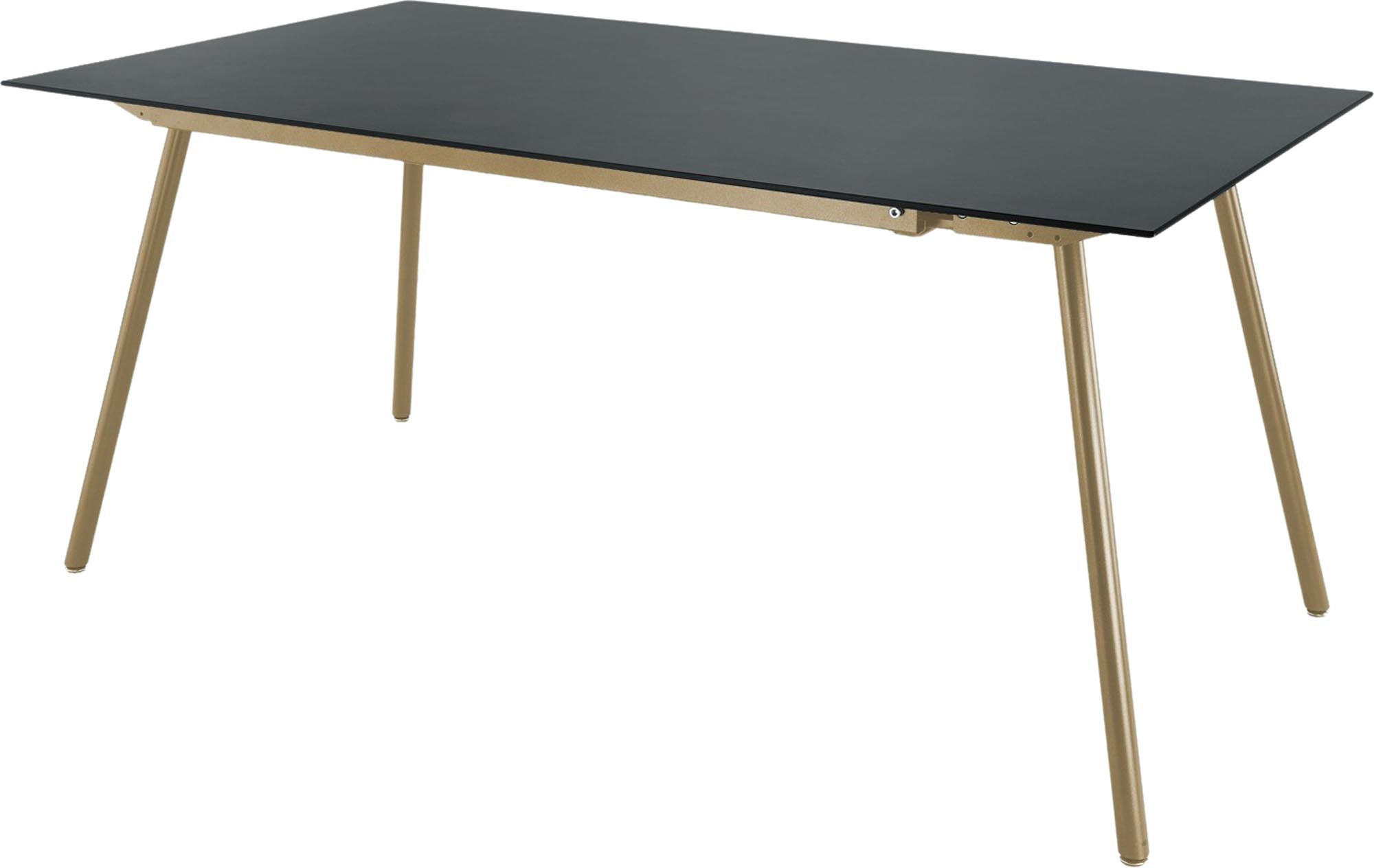 Locarno Glasfaser-Gartentisch 160x90 in Graphit präsentiert im Onlineshop von KAQTU Design AG. Gartentisch ist von Schaffner