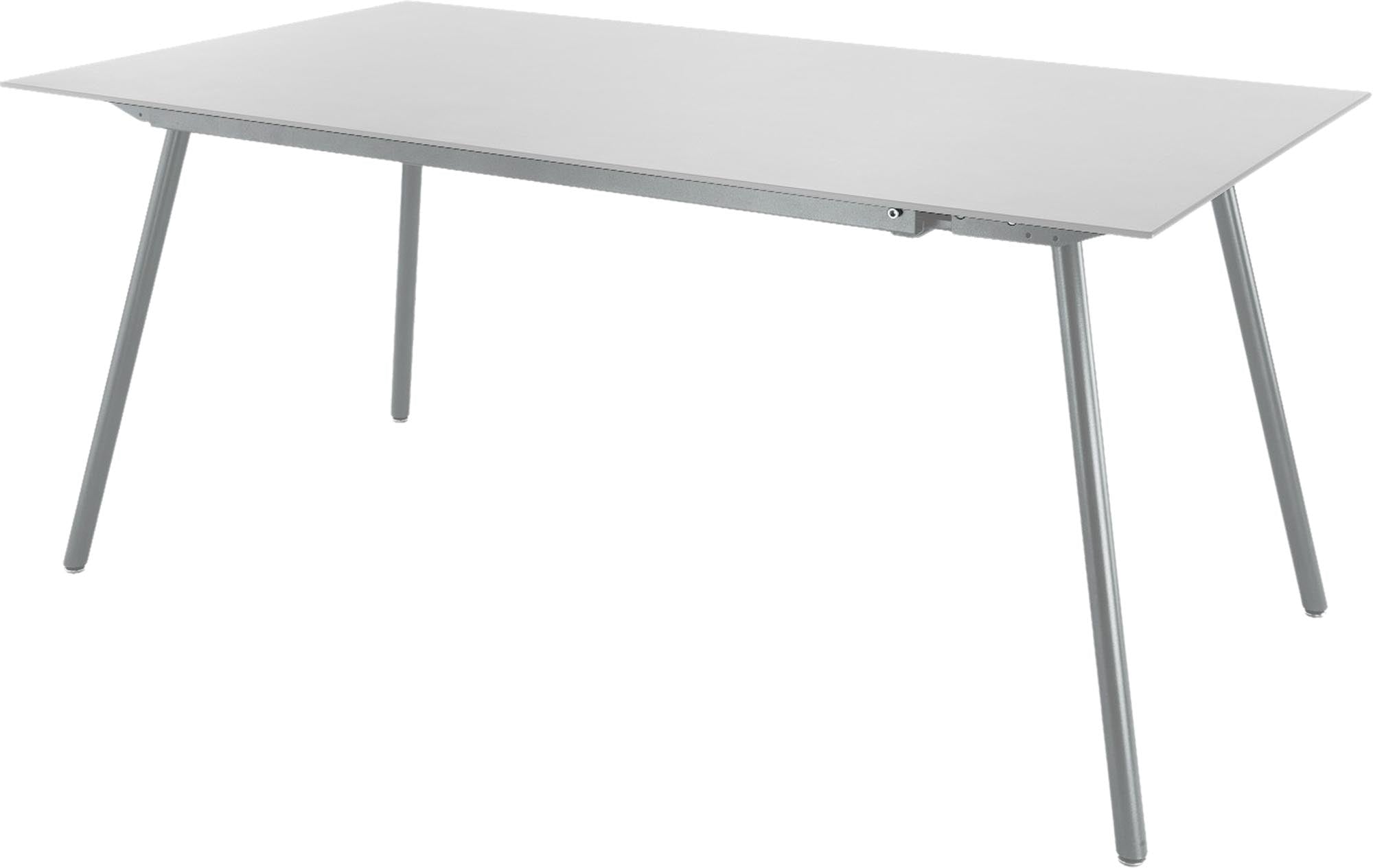 Locarno Glasfaser-Gartentisch 160x90 in Weiss präsentiert im Onlineshop von KAQTU Design AG. Gartentisch ist von Schaffner
