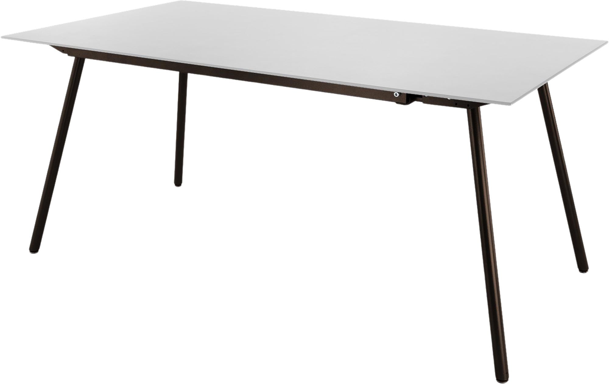 Fiberglastisch Locarno: Robuste Eleganz für Ihre Terrasse.