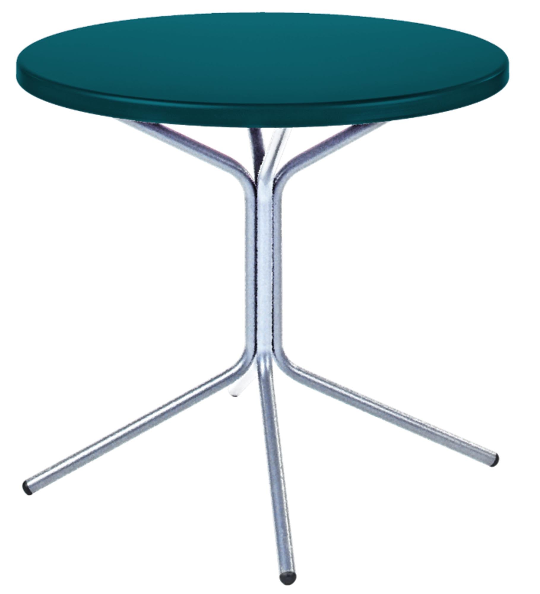 PIX Metall-Beistelltisch Outdoor ø54 / 54 in Kaliblau präsentiert im Onlineshop von KAQTU Design AG. Beistelltisch Outdoor ist von Schaffner