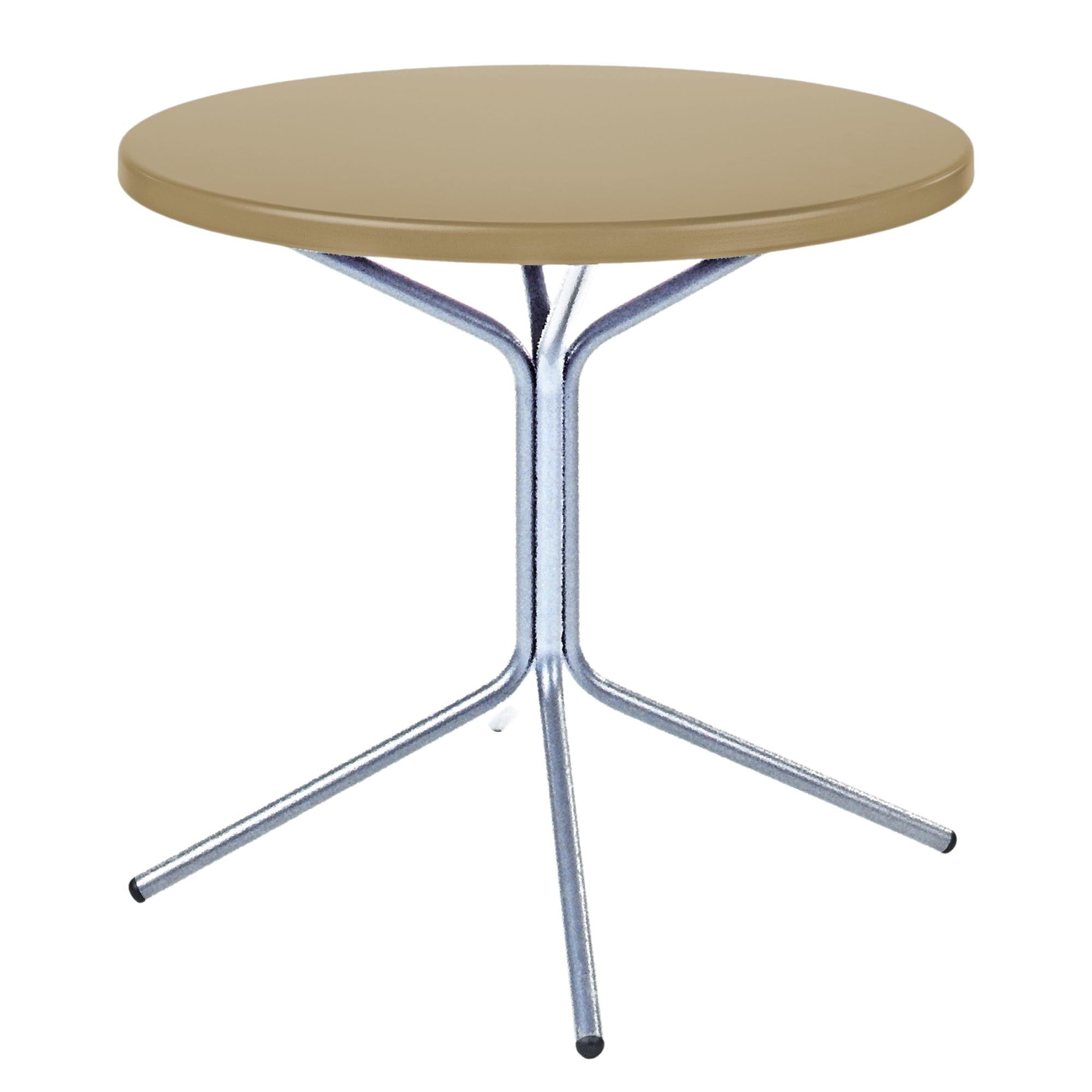 Eleganter PIX Metall-Beistelltisch für den Außenbereich, Ø54 cm, perfekt für entspannte Stunden im Garten oder auf der Terrasse.