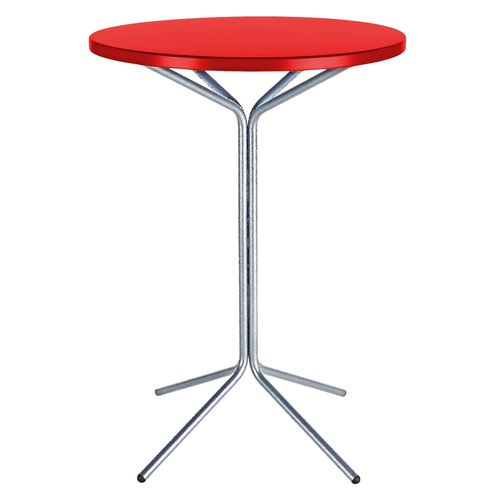PIX Metall-Stehtisch Outdoor ø60 / 110 in Rot präsentiert im Onlineshop von KAQTU Design AG. Hochtisch Outdoor ist von Schaffner