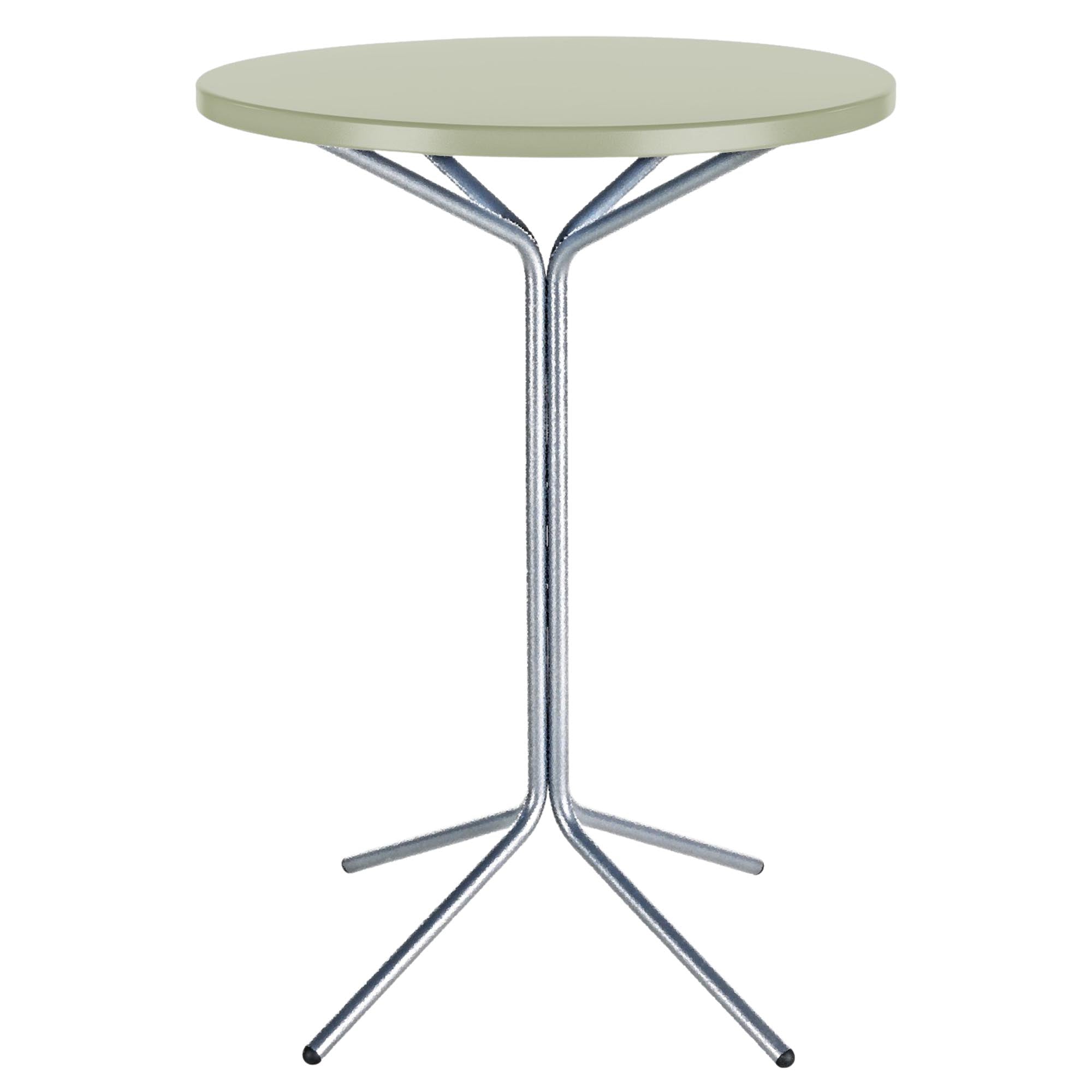 PIX Metall-Stehtisch Outdoor ø60 / 110 in Pastellgrün präsentiert im Onlineshop von KAQTU Design AG. Hochtisch Outdoor ist von Schaffner