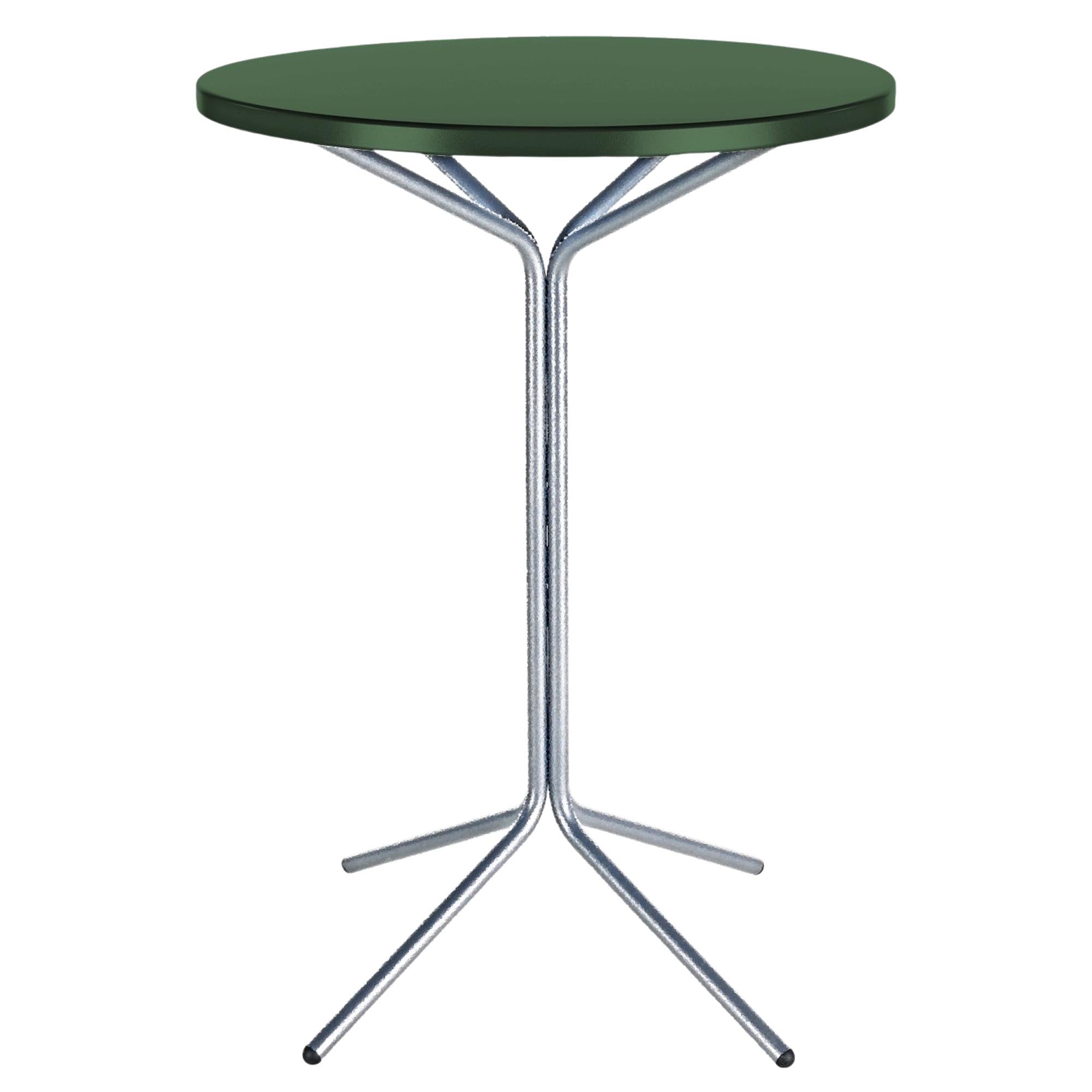 PIX Metall-Stehtisch Outdoor ø60 / 110 in Tannengrün präsentiert im Onlineshop von KAQTU Design AG. Hochtisch Outdoor ist von Schaffner