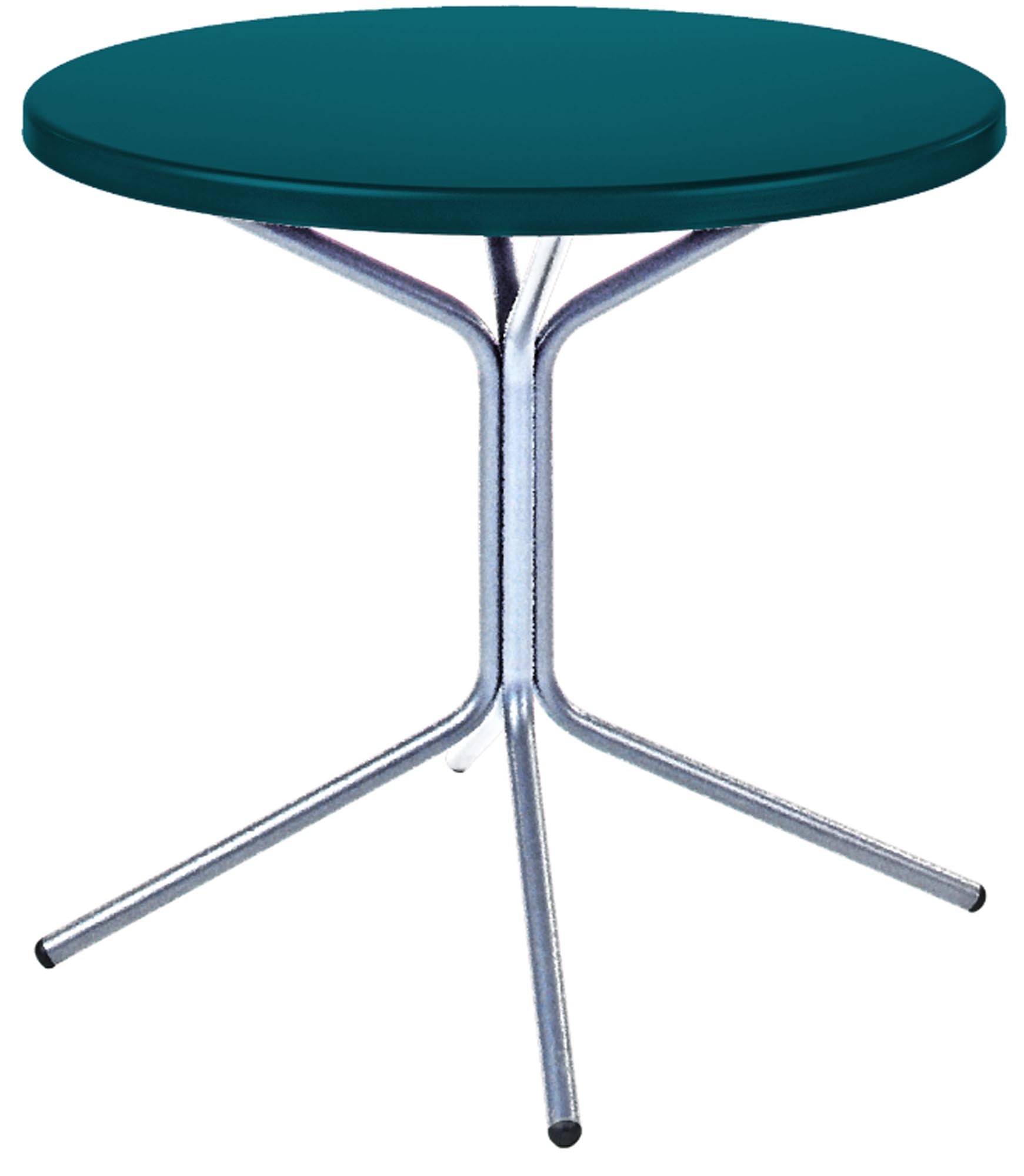 PIX Metall-Gartentisch ø80 / 72 in Kaliblau präsentiert im Onlineshop von KAQTU Design AG. Gartentisch ist von Schaffner