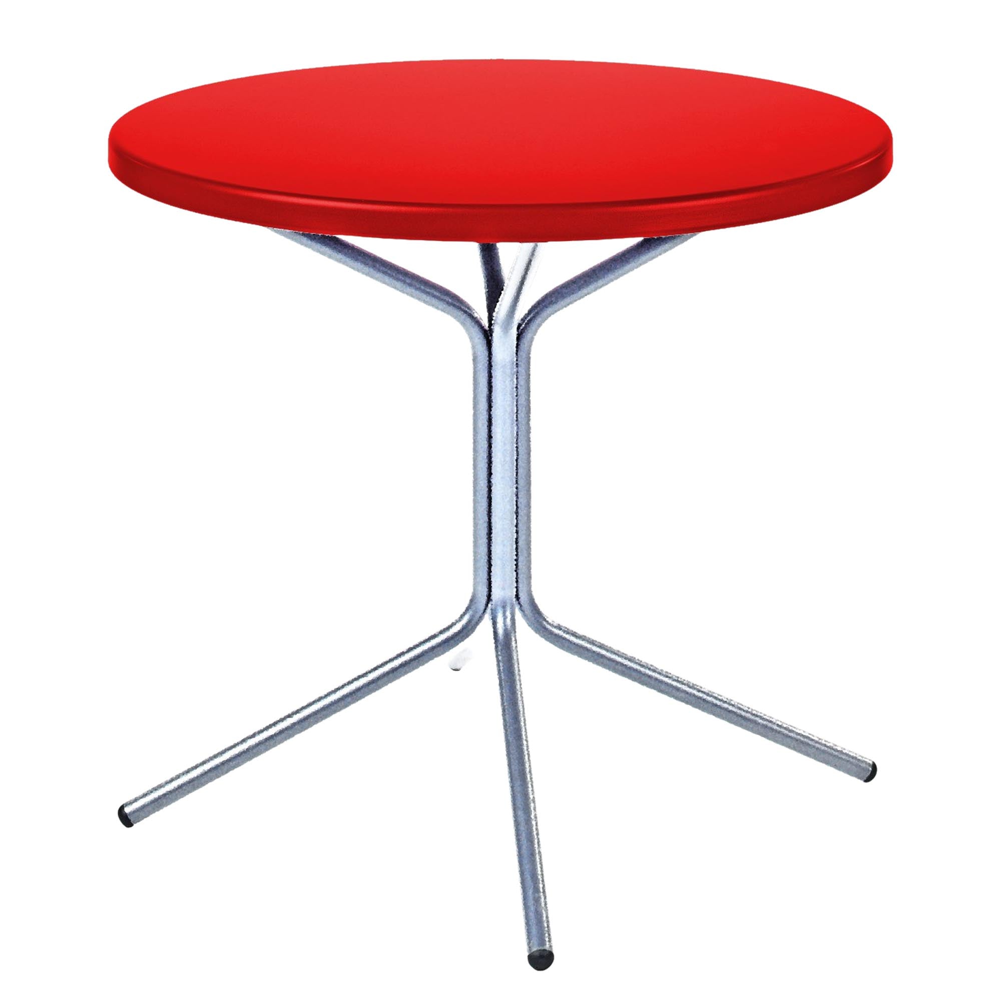 PIX Metall-Gartentisch ø80 / 72 in Rot präsentiert im Onlineshop von KAQTU Design AG. Gartentisch ist von Schaffner