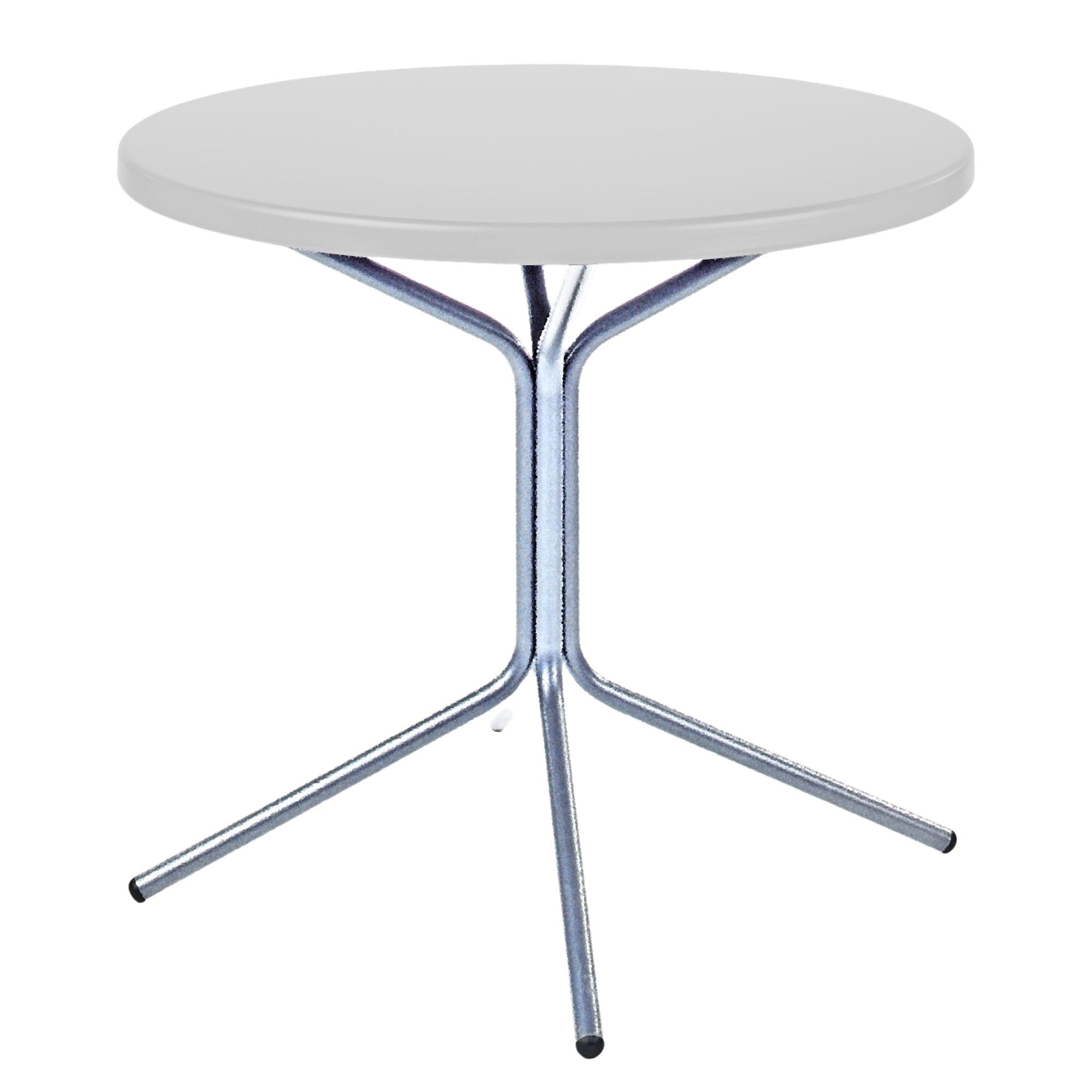 PIX Metall-Gartentisch ø80 / 72 in Weiss präsentiert im Onlineshop von KAQTU Design AG. Gartentisch ist von Schaffner