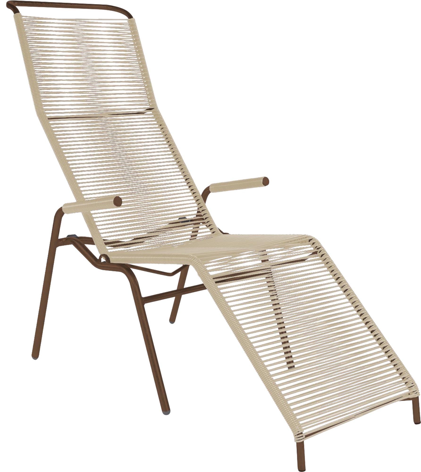 Säntis Spaghetti Liege: Eleganz und Komfort für Ihren Aussenbereich.