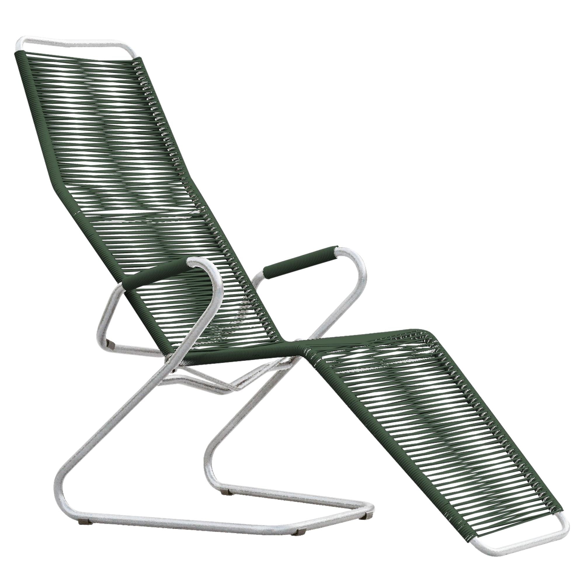 Der Locarno Spaghetti Liegestuhl von Schaffner vereint modernes Design und Komfort für entspannte Stunden im Freien.
