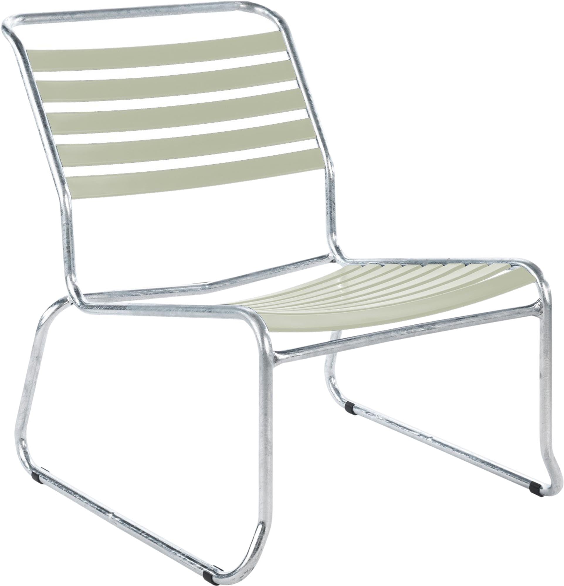 Säntis Kufen-Lounger Lättli: Stilvoller Relaxsessel für den Aussenbereich.