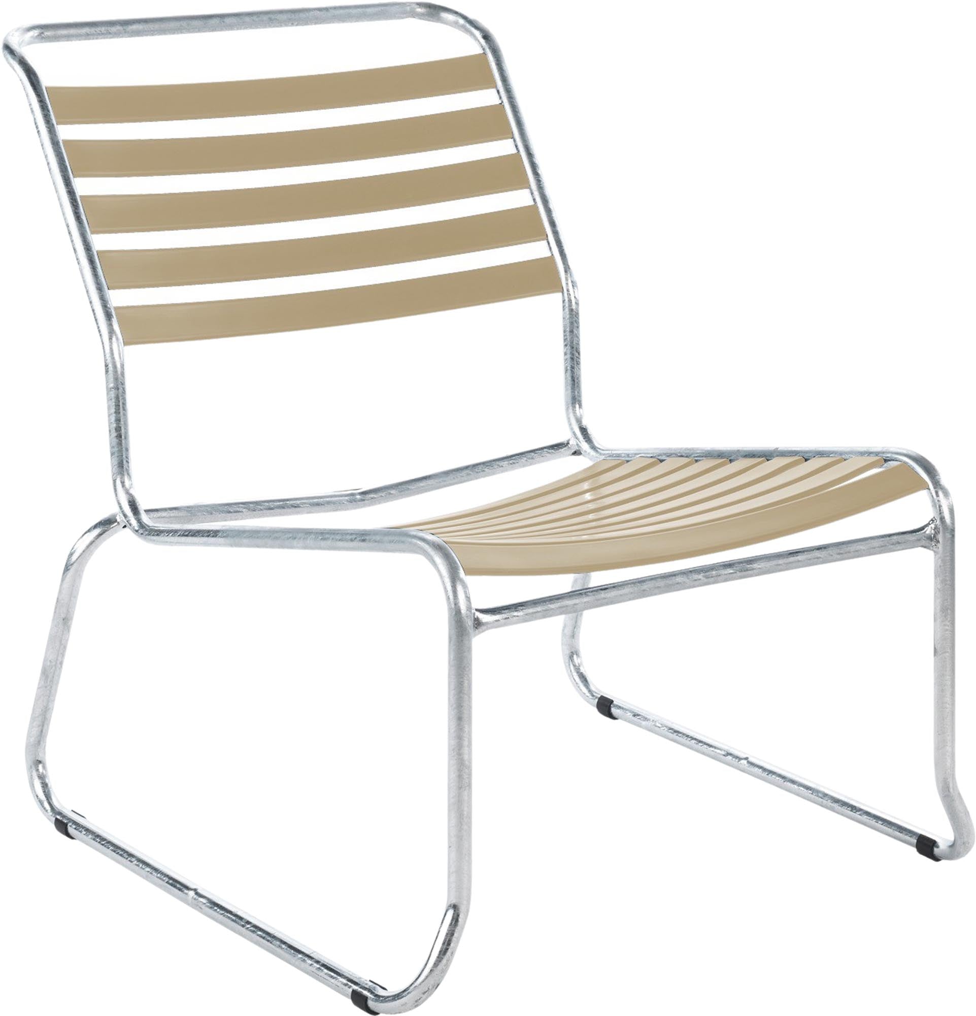 Entspannen Sie stilvoll im Freien mit der Säntis Kufen-Lounger Lättli von Schaffner – die perfekte Kombination aus Komfort und Eleganz.