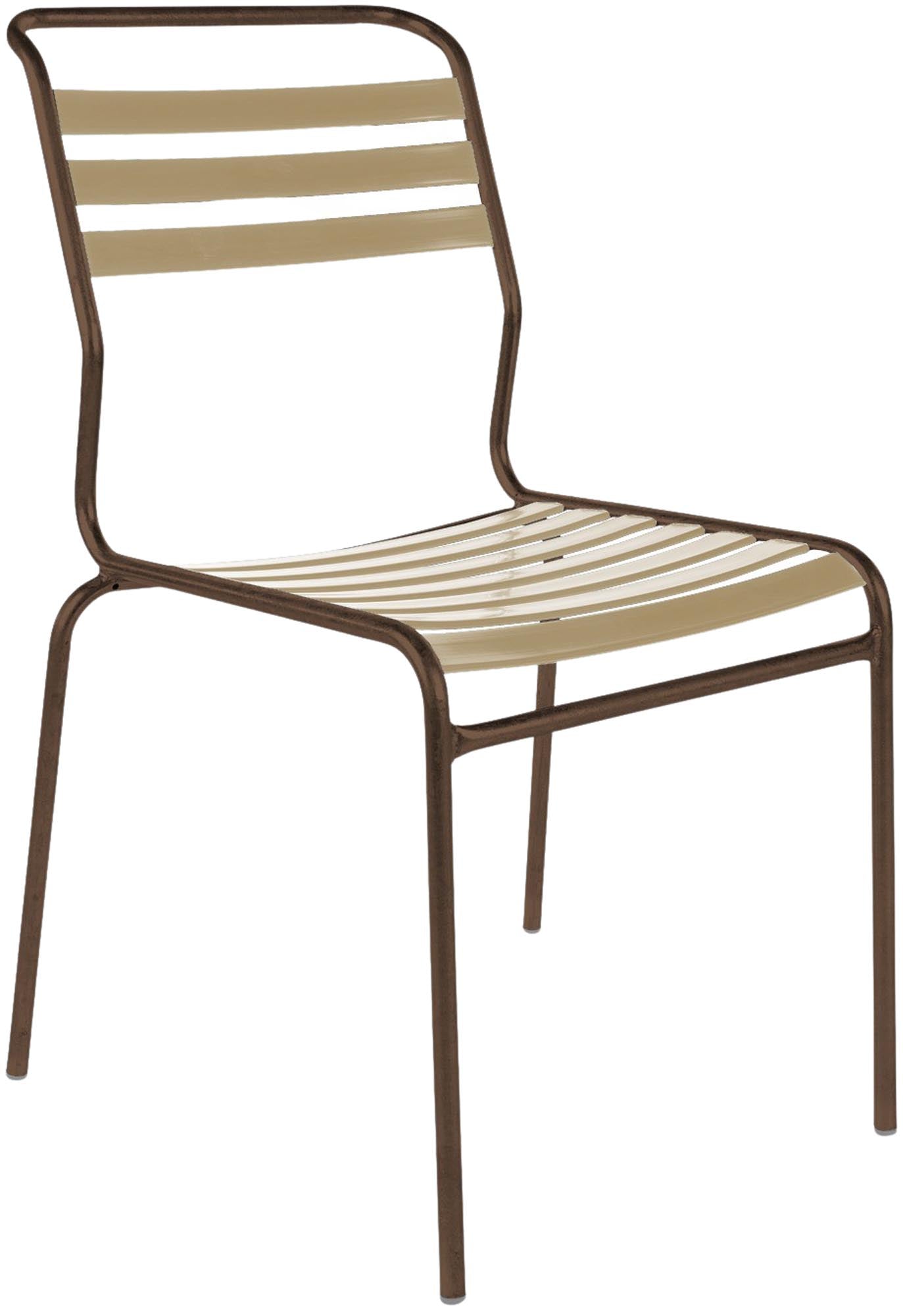 Säntis Stuhl: Robuste Eleganz für Terrasse und Balkon von Schaffner.