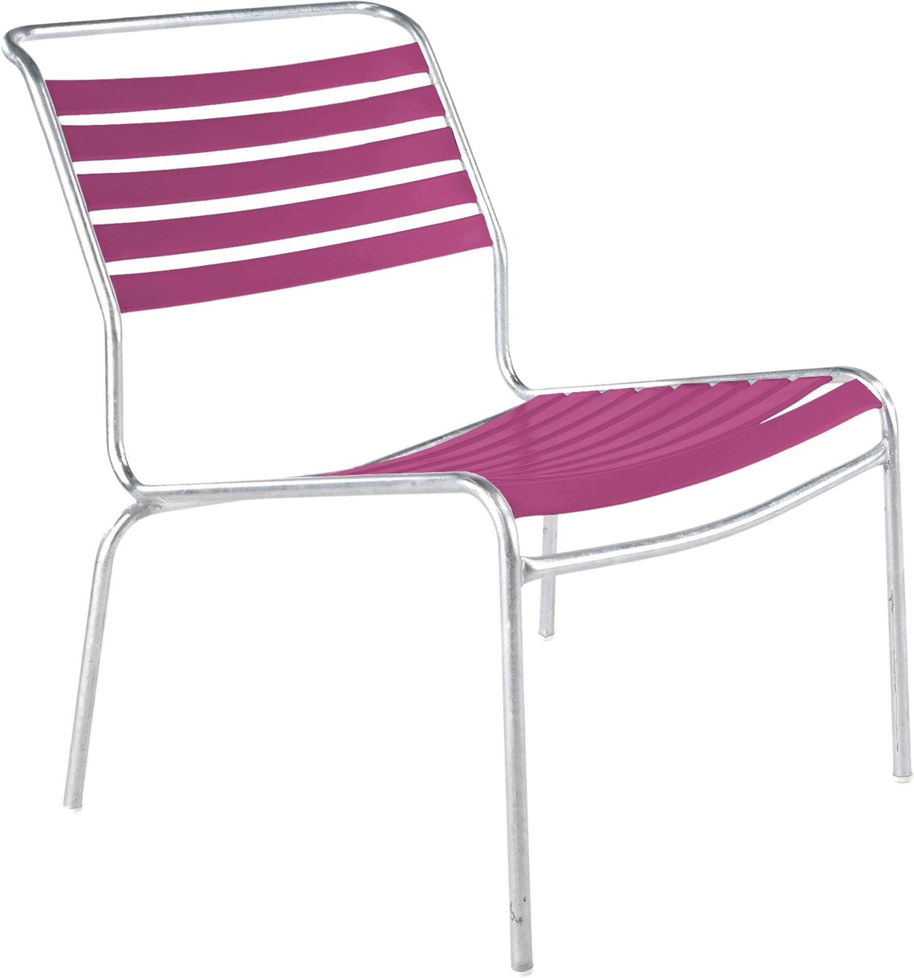 Eleganter Säntis Lounger ohne Armlehne für luxuriöse Gartenmomente.