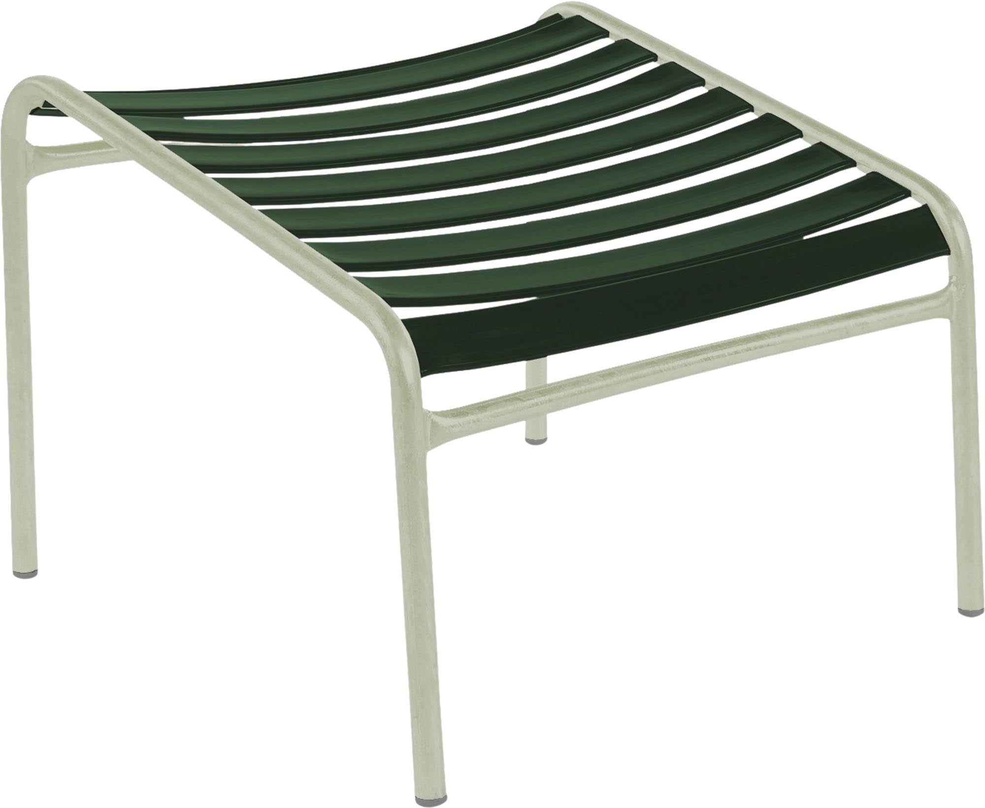 Hocker Lounger Säntis: Eleganter und wetterfester Hocker für Garten und Balkon. Robust, platzsparend und ideal für jeden Außenbereich.