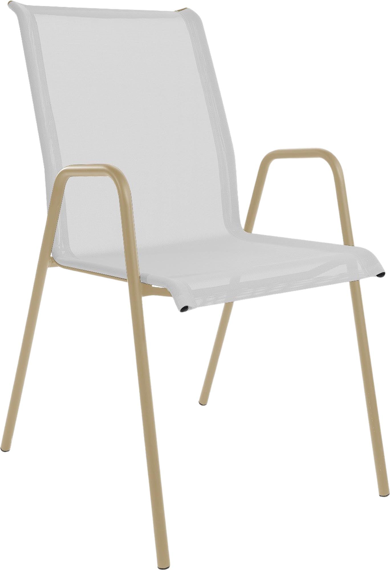 Entdecken Sie den Matten-Sessel Locarno von Schaffner – der perfekte Gartenstuhl für stilvolle Entspannung im Freien.