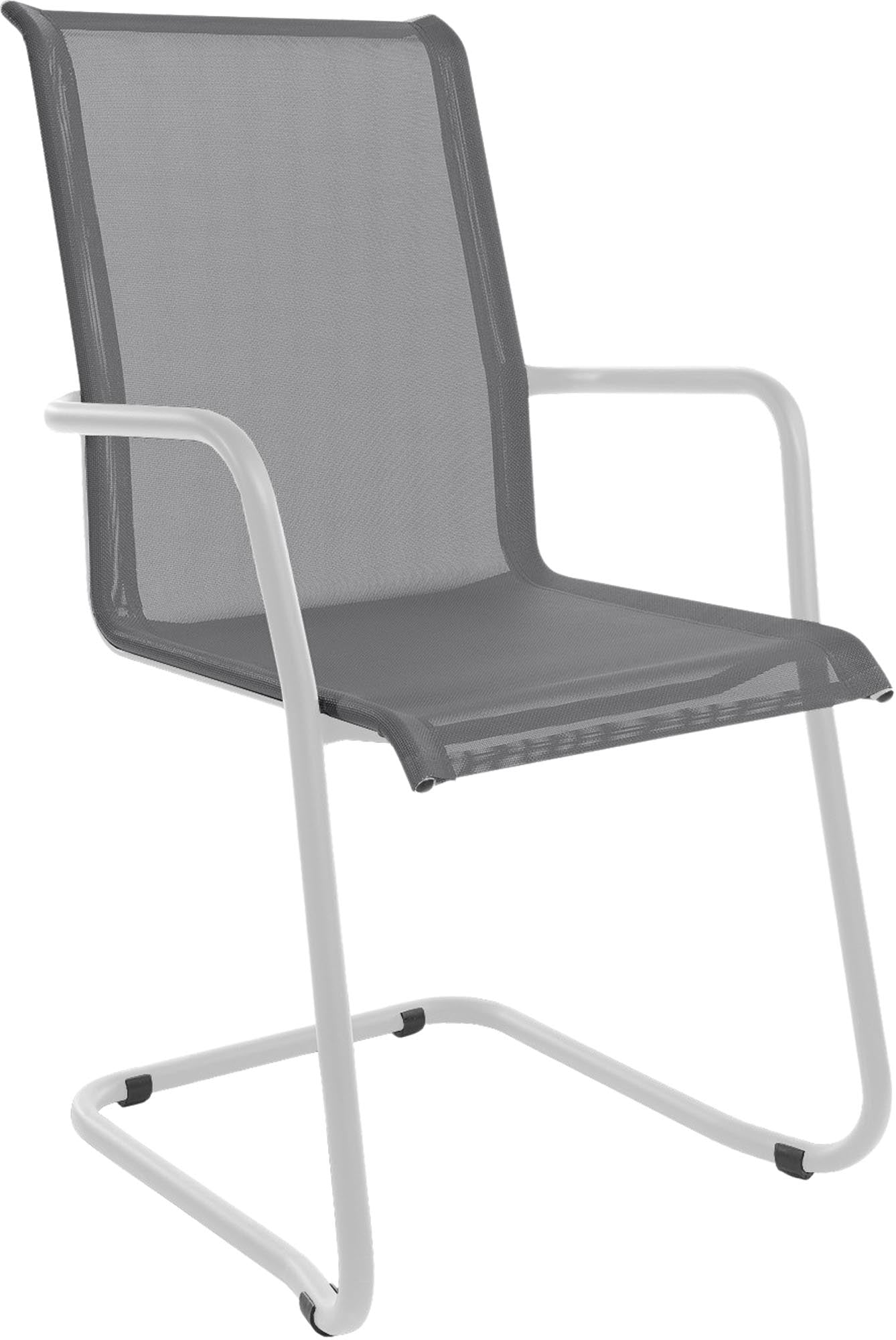 Eleganter Locarno Freischwinger: Komfort und Stil für draussen.