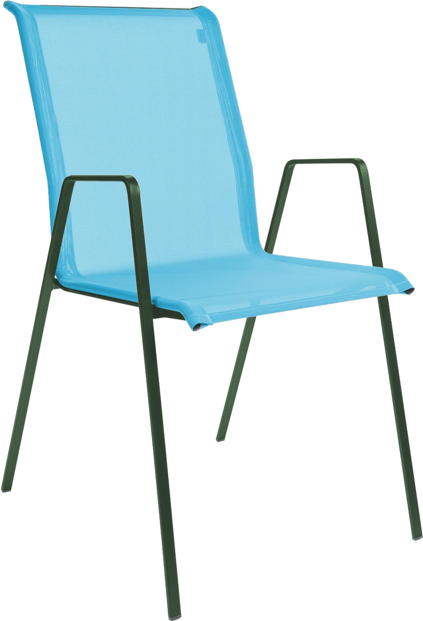 Eleganter Luzern Textil-Gartenstuhl mit Armlehne von Schaffner, wetterfest, langlebig und bequem – perfekt für stilvolle Outdoor-Momente im Garten, auf Terrasse oder Balkon.