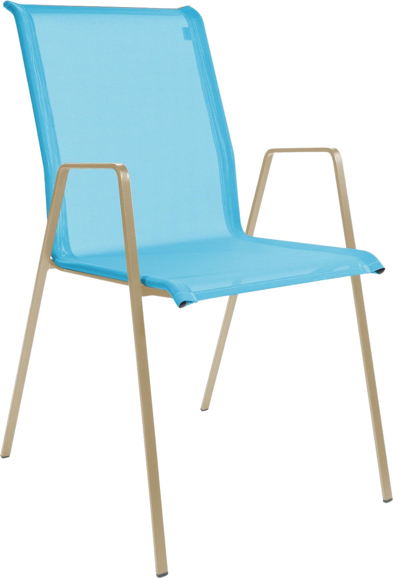 Eleganter Luzern Textil-Gartenstuhl mit Armlehne von Schaffner, wetterfest, langlebig und bequem – perfekt für stilvolle und entspannte Outdoor-Momente.