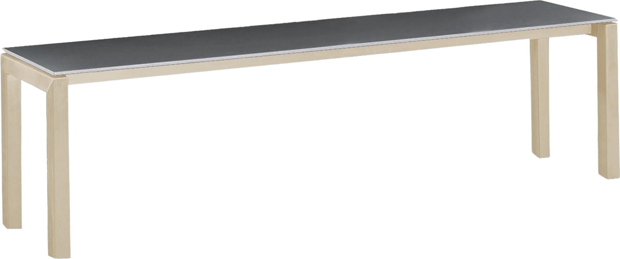 Luzern Glasfaser-Gartenbank Decor 160x32 cm – wetterfeste, elegante Gartenbank aus langlebigem Glasfaser, ideal für Terrasse, Garten & Outdoor.