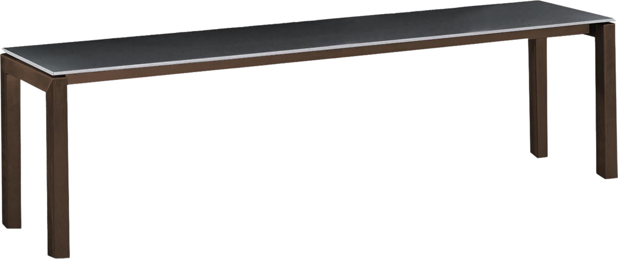 Stilvolle Fiberglasbank Luzern von Schaffner für jeden Aussenbereich.