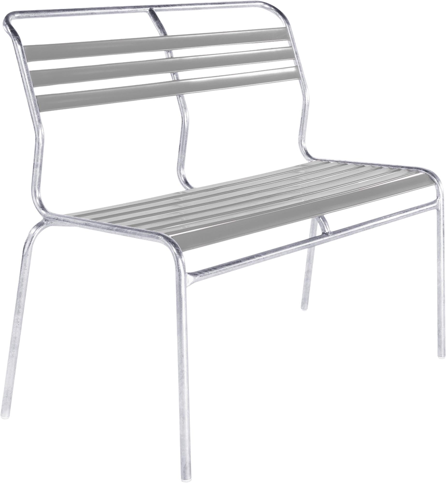 Lättlibank Säntis 2er von Schaffner: Elegante Bank für entspannte Stunden im Freien, ideal für Garten und Terrasse.